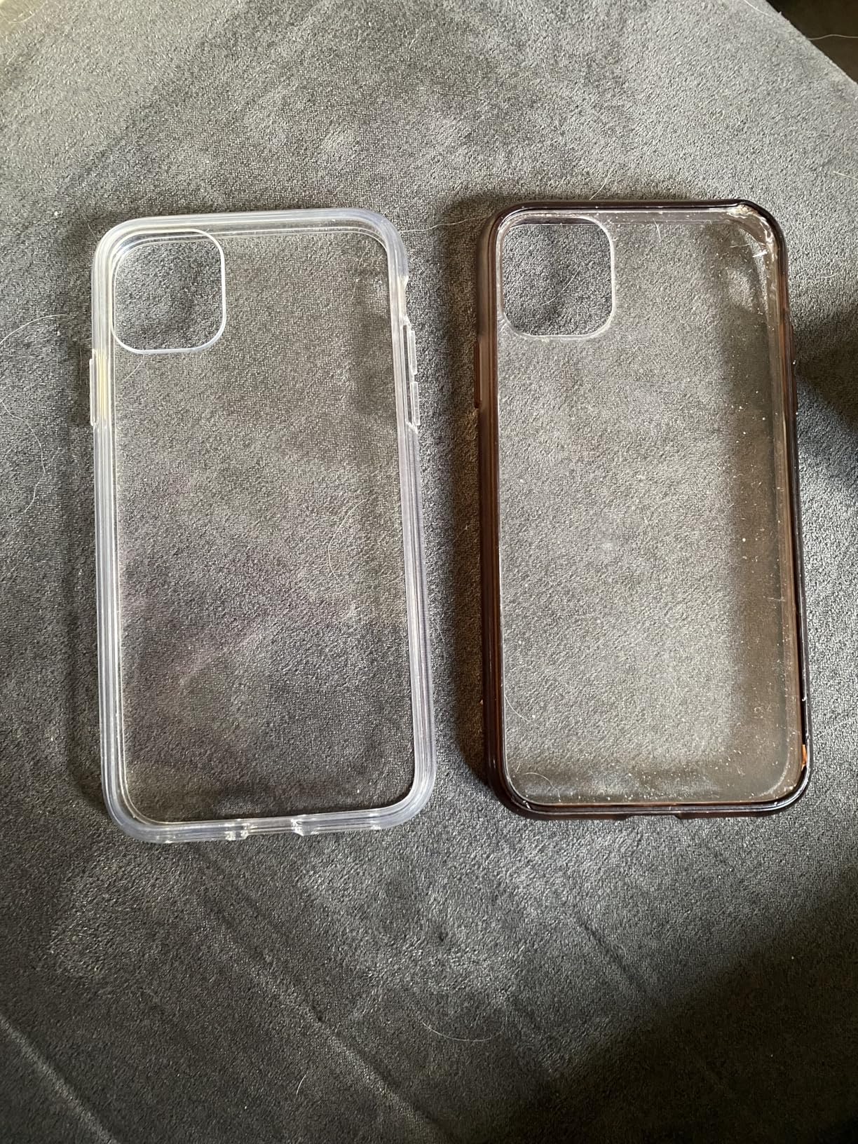 JETech Case for iPhone 11 6.1-Inch, Non-Yellowing Shockproof Phone Bumper Cover, Anti-Scratch Clear Back (Clear) - Customer Photo 1