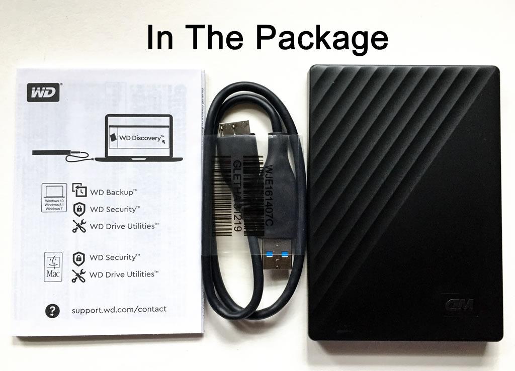 WD 2TB My Passport, Portable External Hard Drive, Black, backup software with defense against ransomware, and password protection, USB 3.1/USB 3.0 compatible - WDBYVG0020BBK-WESN - Customer Photo 1