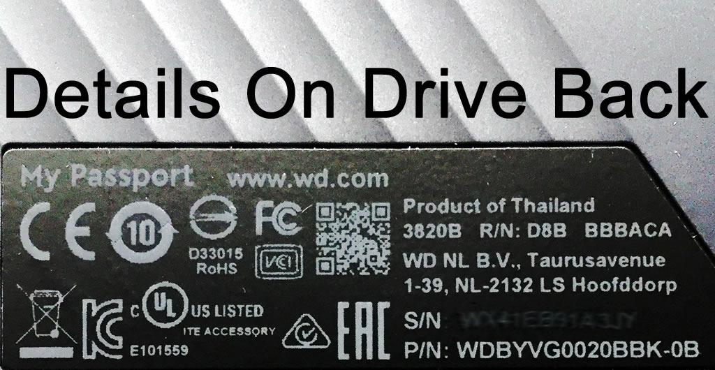WD 2TB My Passport, Portable External Hard Drive, Black, backup software with defense against ransomware, and password protection, USB 3.1/USB 3.0 compatible - WDBYVG0020BBK-WESN - Customer Photo 2