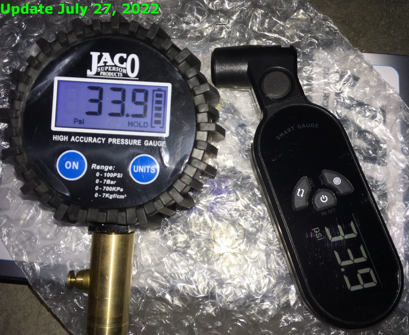 JACO ElitePro Digital Tire Pressure Gauge - Professional Accuracy - 100 PSI Customer Review JACO ElitePro Digital Tire Pressure Gauge - Professional Accuracy - 100 PSI - Customer Photo 2