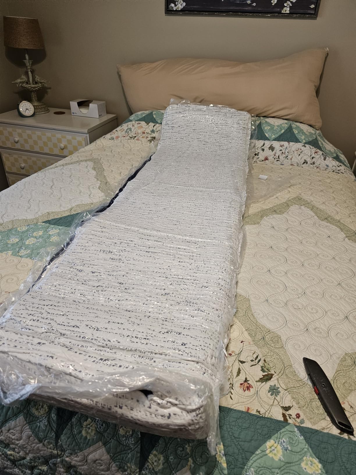 ViscoSoft 3 Inch Memory Foam Mattress Topper King - Select High Density - (Gel-Infused and Ventilated) Mattress Pad with Soft Removable Bamboo-Rayon Cover Customer Review ViscoSoft 3 Inch Memory Foam Mattress Topper King - Select High Density - (Gel-Infused and Ventilated) Mattress Pad with Soft Removable Bamboo-Rayon Cover - Customer Photo 2