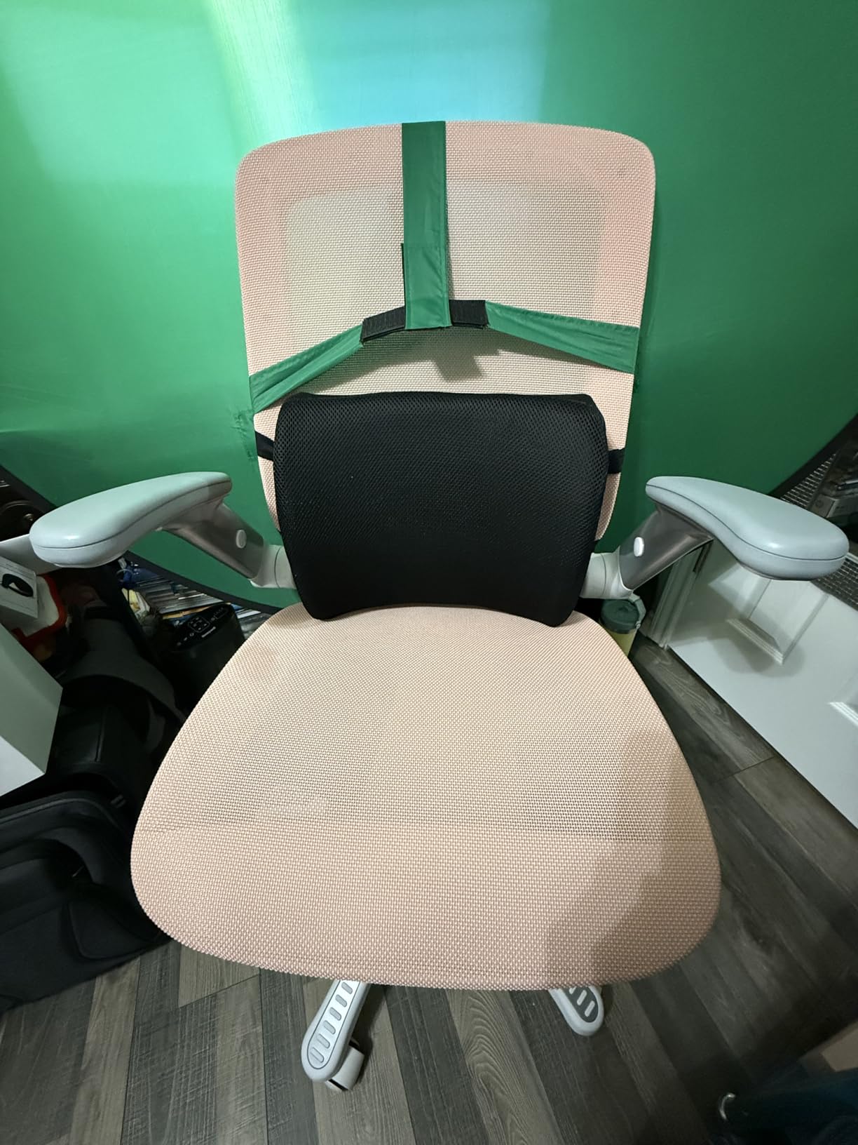 GABRYLLY Ergonomic Office Chair High Back Home Desk Chair with Headrest Flip-Up Arms 90-120 Degree Tilt Lock and Wide Cushion Big and Tall Mesh Chairs for Man Woman Black Task Chair customer photo 1