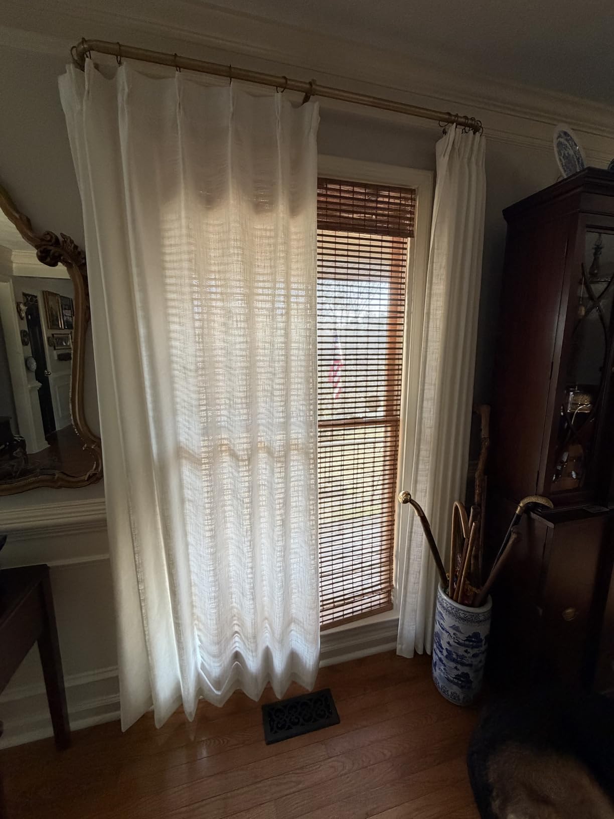 CHICOLOGY Bamboo Roman Shades - Customer Favorite Light Filtering Blinds for Windows, Premium Quality, Ideal for Home, Squirrel Brown, 34 CHICOLOGY Bamboo Roman Shades - Customer Favorite Light Filtering Blinds for Windows, Premium Quality, Ideal for Home, Squirrel Brown, 34
