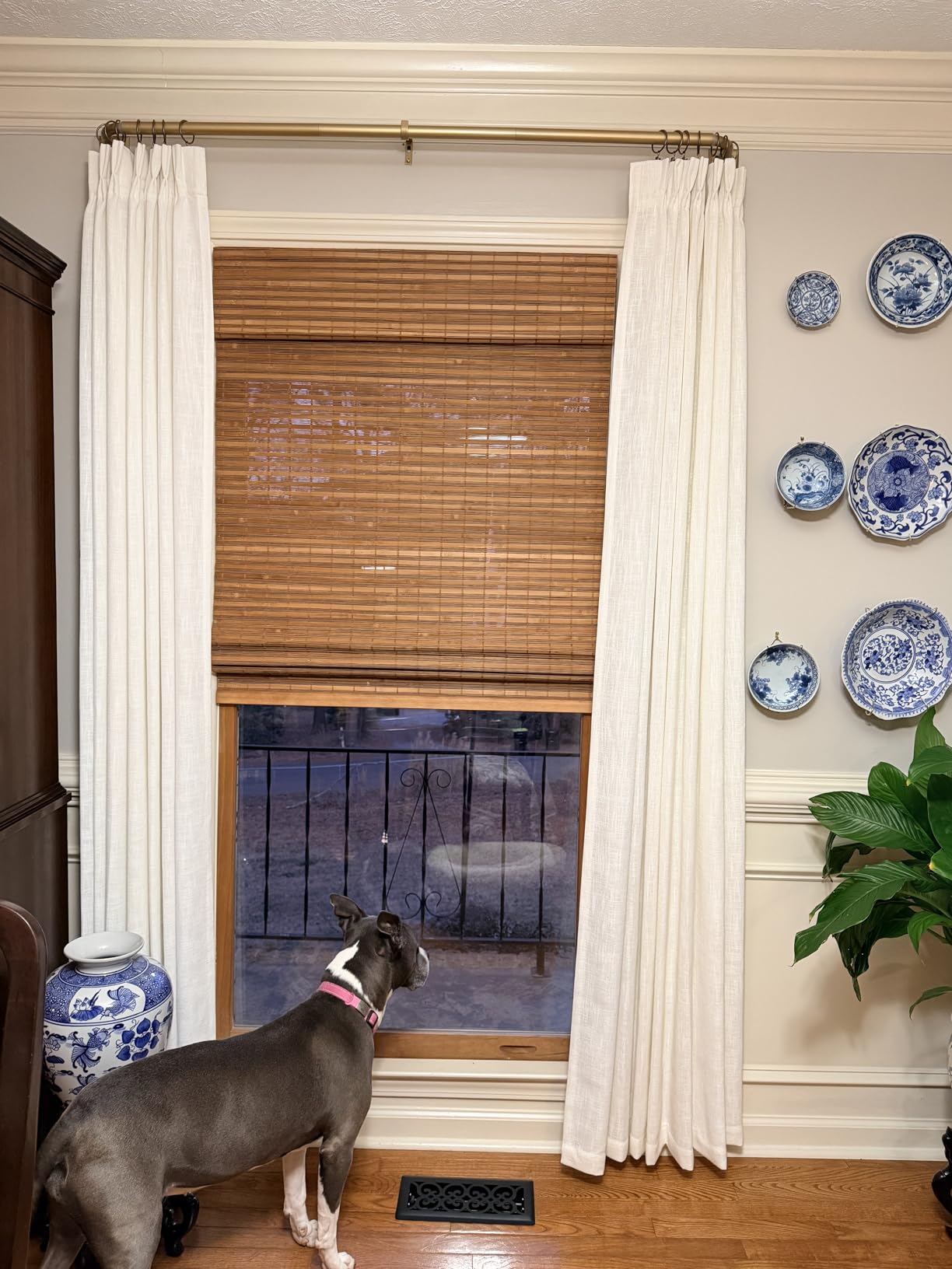 CHICOLOGY Bamboo Roman Shades - Customer Favorite Light Filtering Blinds for Windows, Premium Quality, Ideal for Home, Squirrel Brown, 34 CHICOLOGY Bamboo Roman Shades - Customer Favorite Light Filtering Blinds for Windows, Premium Quality, Ideal for Home, Squirrel Brown, 34