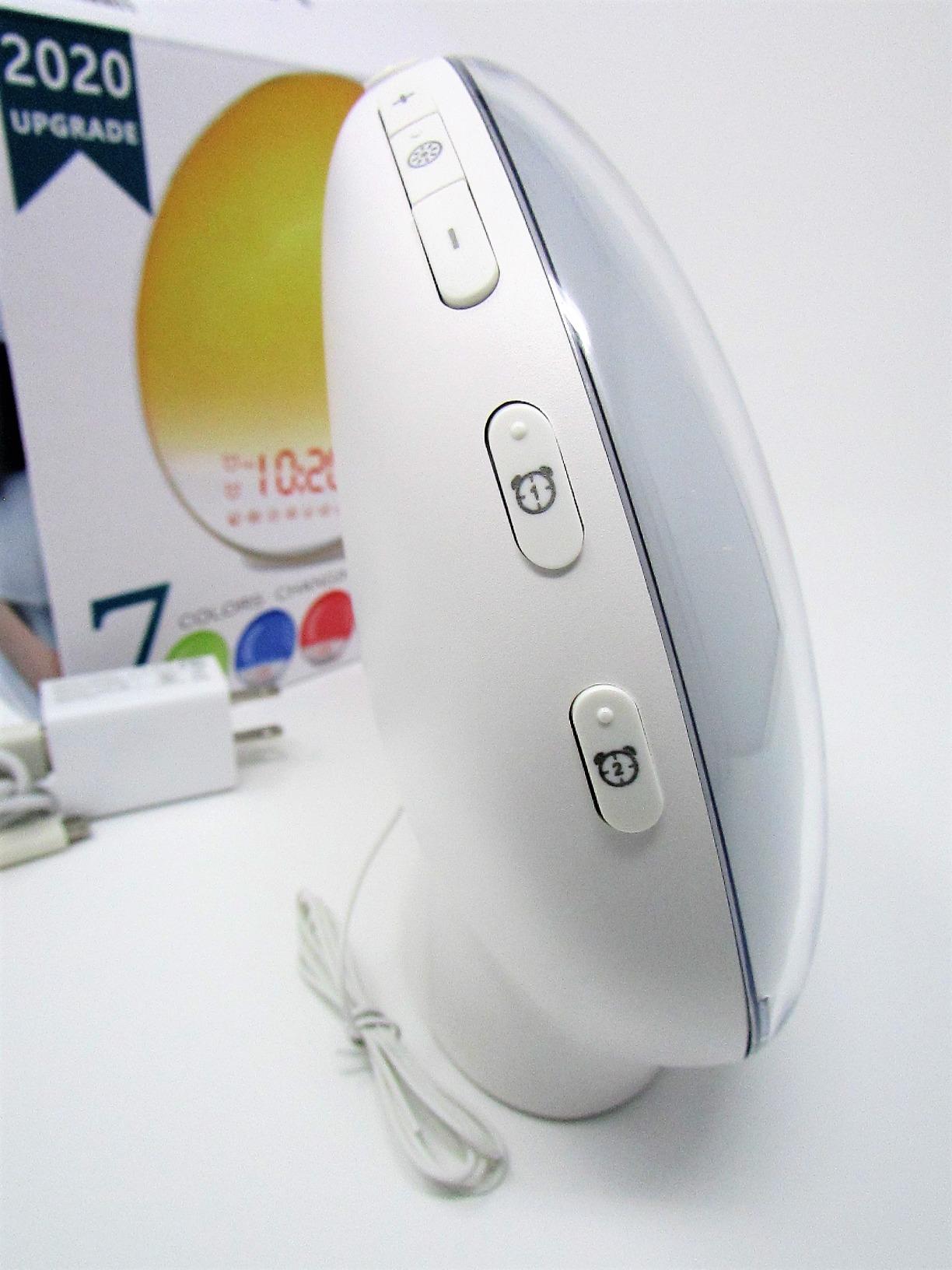 Wake Up Light Sunrise Alarm Clock for Kids, Heavy Sleepers, Bedroom, with Sunrise Simulation, Sleep Aid, Dual Alarms, FM Radio, Snooze, Nightlight, Daylight, 7 Colors, 7 Natural Sounds, Ideal for Gift Customer Review Wake Up Light Sunrise Alarm Clock for Kids, Heavy Sleepers, Bedroom, with Sunrise Simulation, Sleep Aid, Dual Alarms, FM Radio, Snooze, Nightlight, Daylight, 7 Colors, 7 Natural Sounds, Ideal for Gift - Customer Photo 2