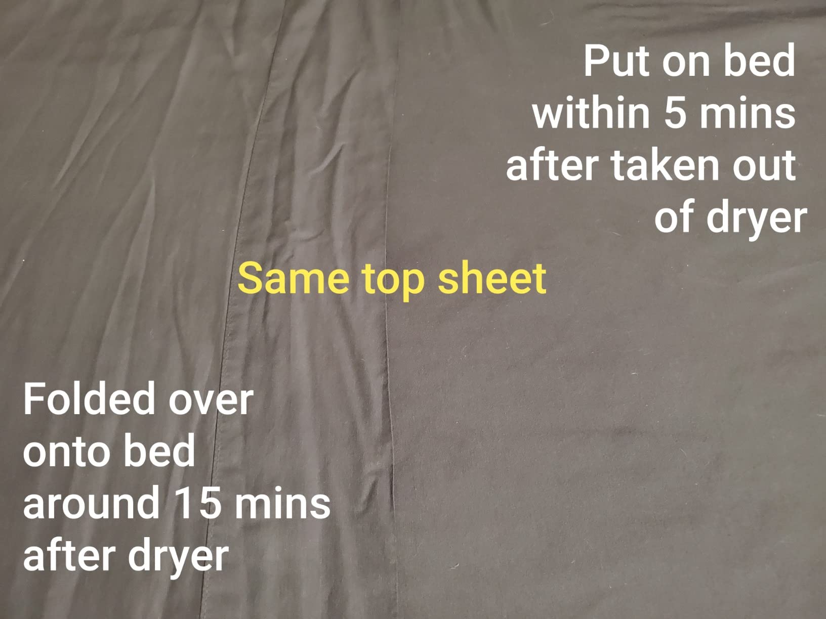 SONORO KATE Bed Sheet Set Super Soft Microfiber 1800 Thread Count Luxury Egyptian Sheets Fit 18-24 Inch Deep Pocket Mattress Wrinkle-6 Piece (Dark Grey, Queen) - Customer Photo 2
