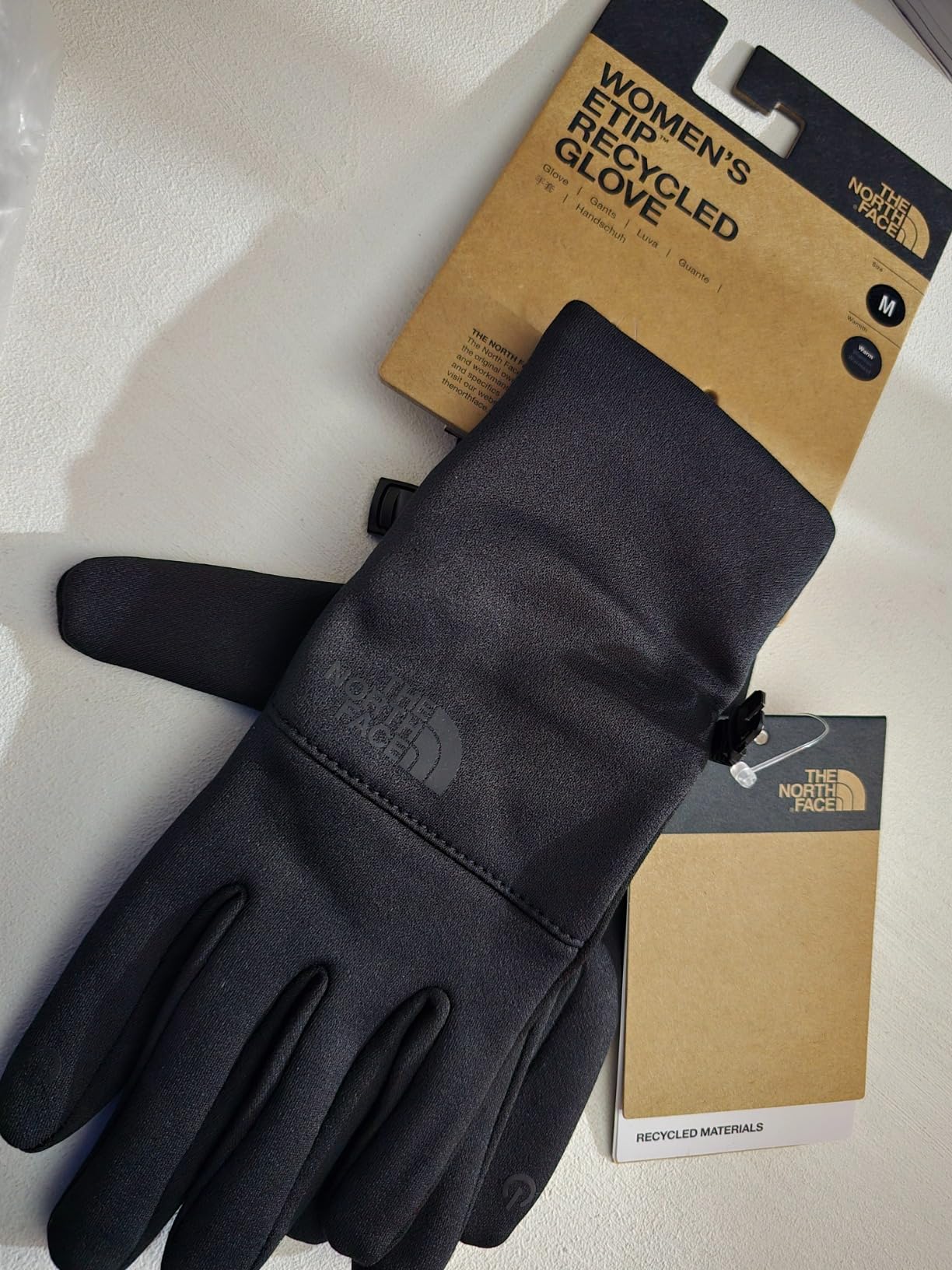 THE NORTH FACE Women's Etip Recycled Glove | Touchscreen Compatible Winter Running Gloves With Silicone Grippers - Customer Photo 1