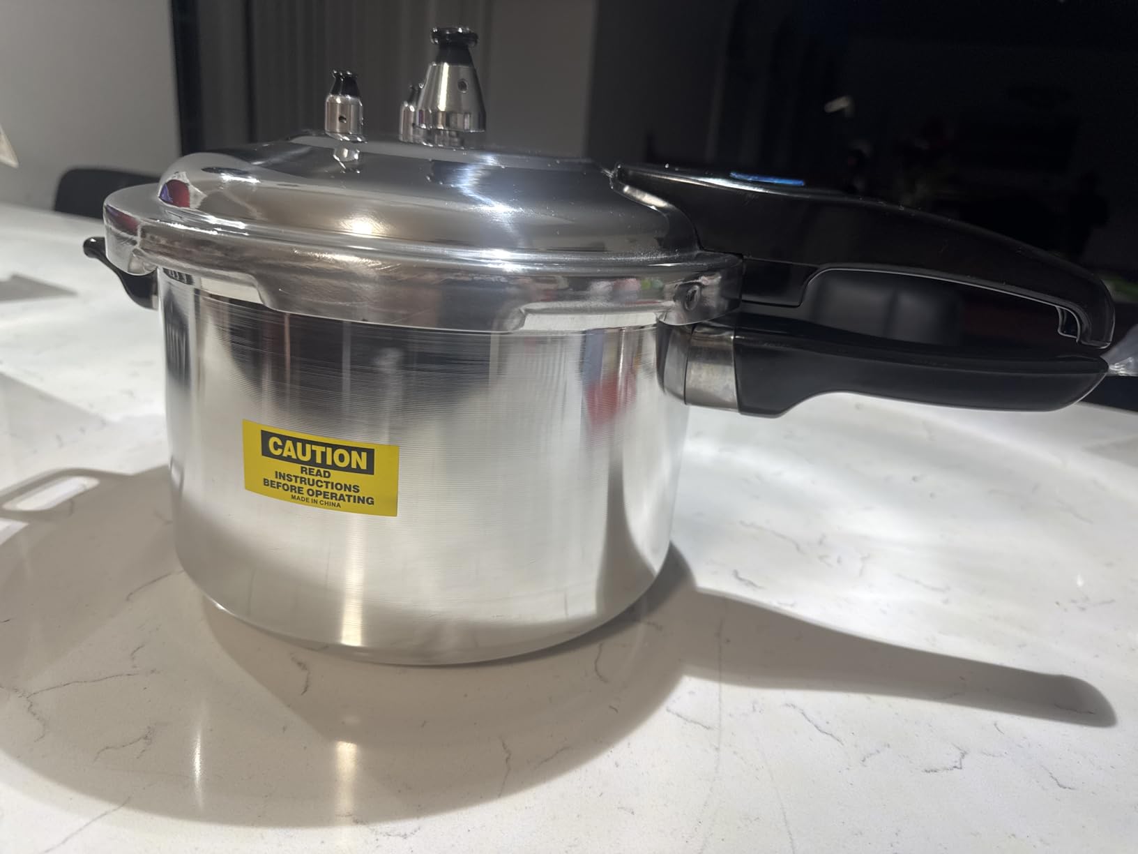Barton 6-Quart Aluminum Pressure Cooker Stovetop Fast Cooker Pot Pressure Regulator Cooking Steam Release Valve 6QT Customer Review Barton 6-Quart Aluminum Pressure Cooker Stovetop Fast Cooker Pot Pressure Regulator Cooking Steam Release Valve 6QT - Customer Photo 2