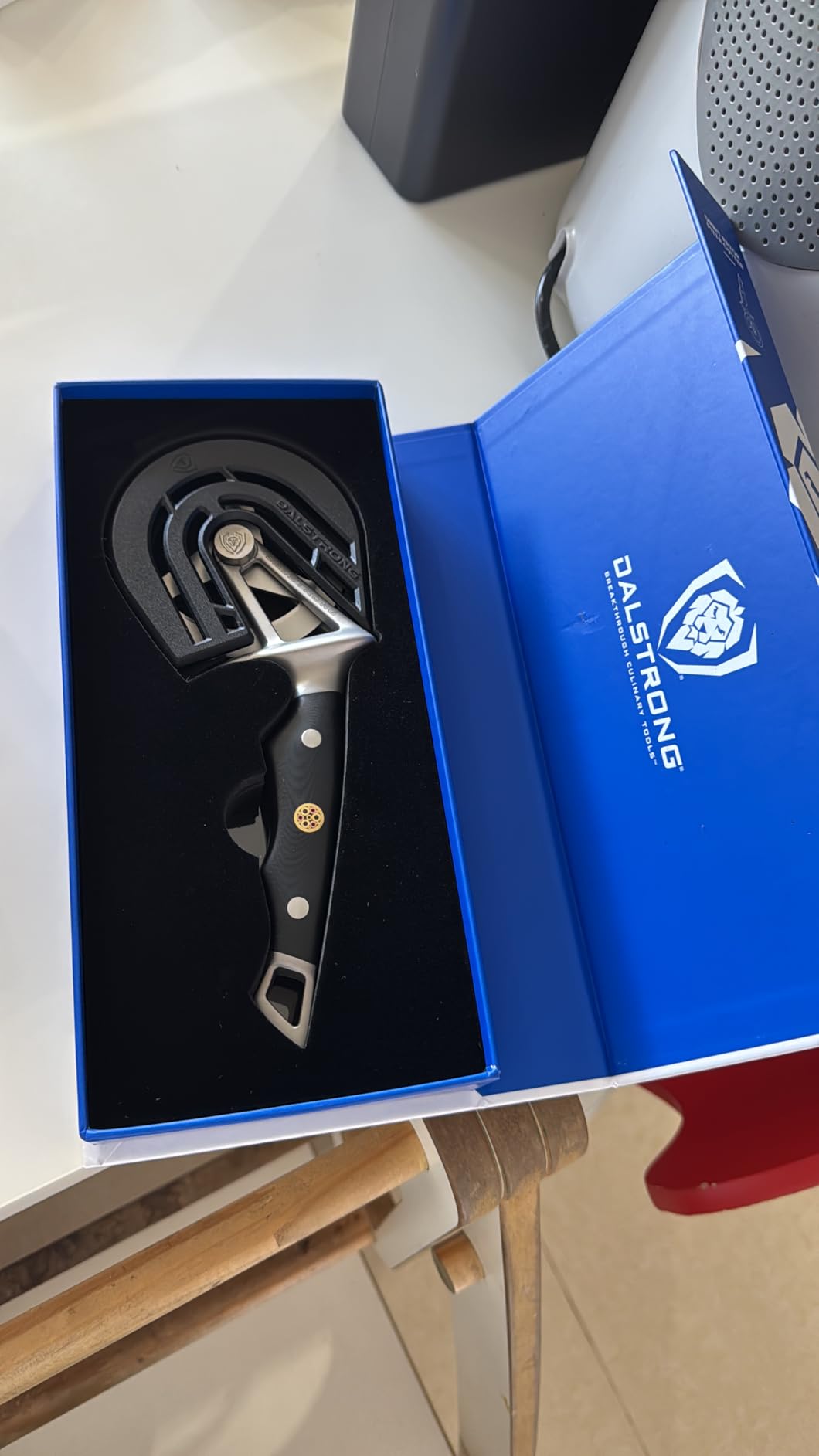 Dalstrong Pizza Cutter Wheel - High-Carbon Heavy-Duty Stainless Steel - G10 Handle - Easy Cleaning Best Pizza Knife Slice - Thumb Guard Protection & Blade Cover - The Orbit Razor Unique Pizza Slicer Customer Review Dalstrong Pizza Cutter Wheel - High-Carbon Heavy-Duty Stainless Steel - G10 Handle - Easy Cleaning Best Pizza Knife Slice - Thumb Guard Protection & Blade Cover - The Orbit Razor Unique Pizza Slicer - Customer Photo 2