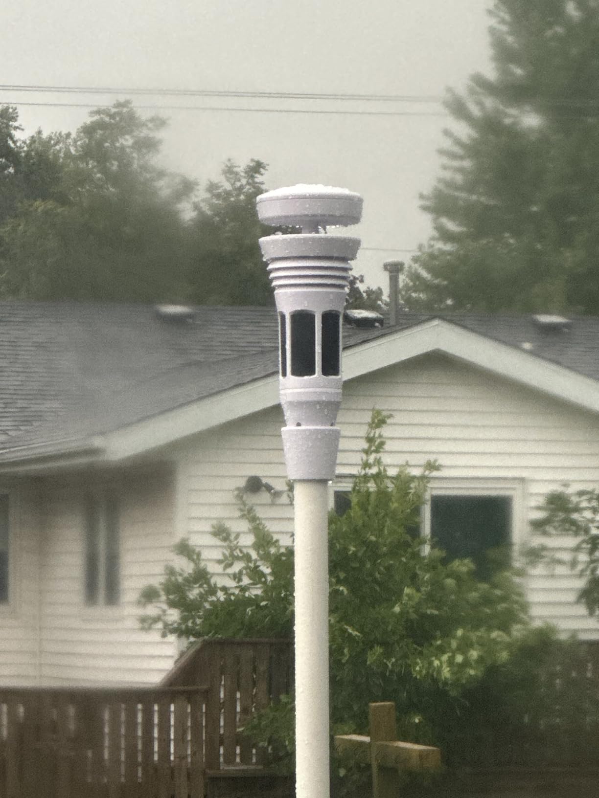 Tempest Weather Station with Built-in Wind Meter, Rain Gauge, and Accurate Weather Forecasts, Wireless, App and Alexa Enabled customer photo 1