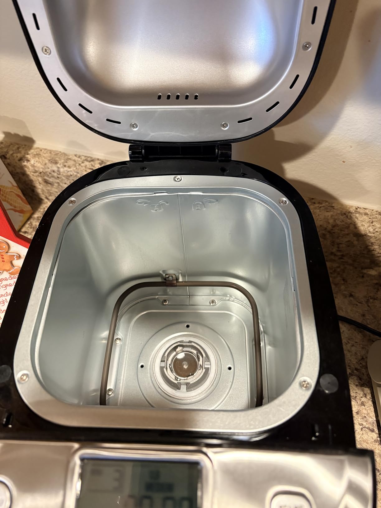 KITCHENARM 29-in-1 SMART Bread Machine with Gluten Free Setting 2LB 1.5LB 1LB Bread Maker Machine with Homemade Cycle - Stainless Steel Breadmaker with Recipes Whole Wheat Bread Making Machine customer photo 1