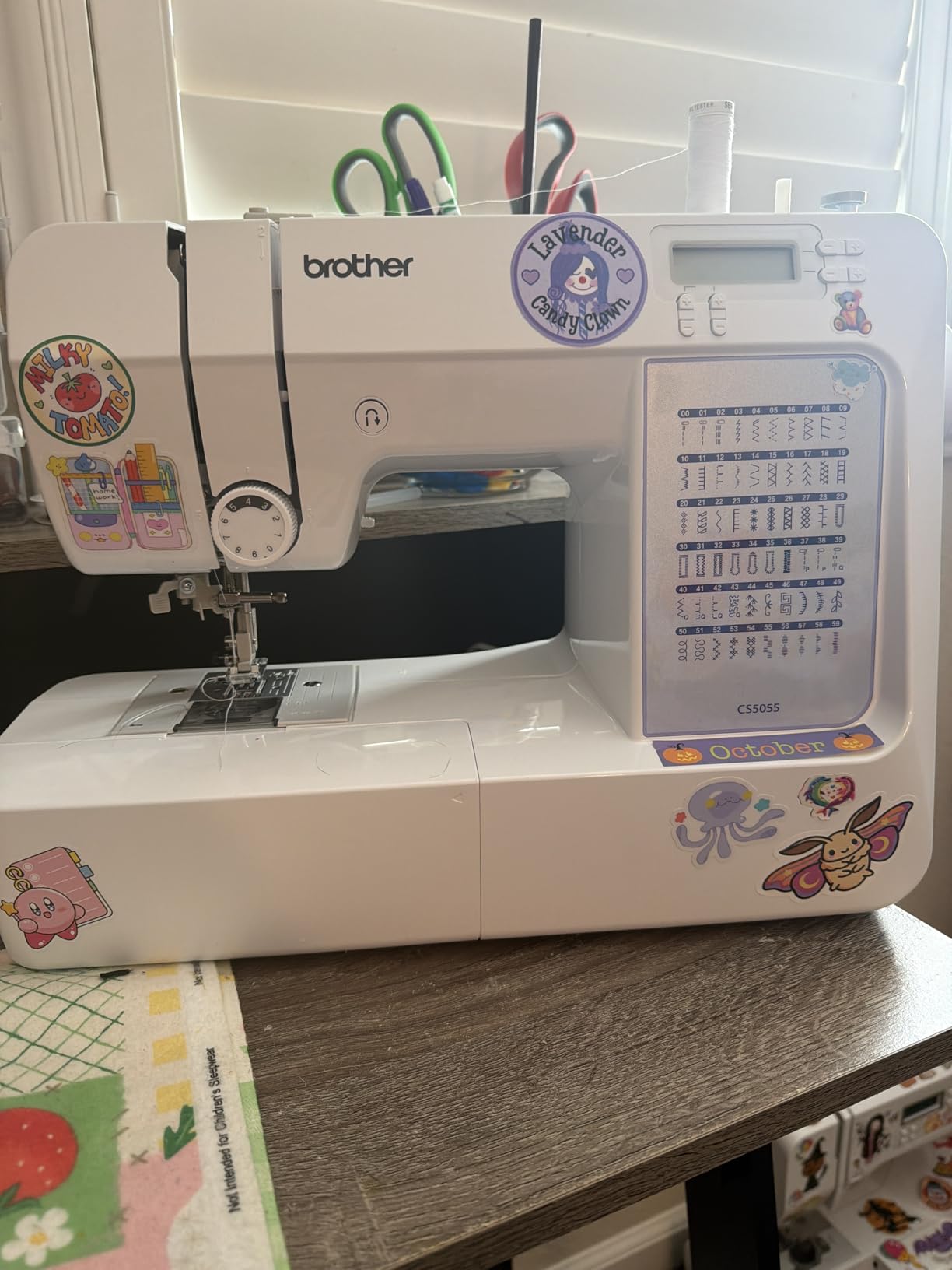 Brother CS5055 Computerized Sewing Machine with LCD Display customer photo 2
