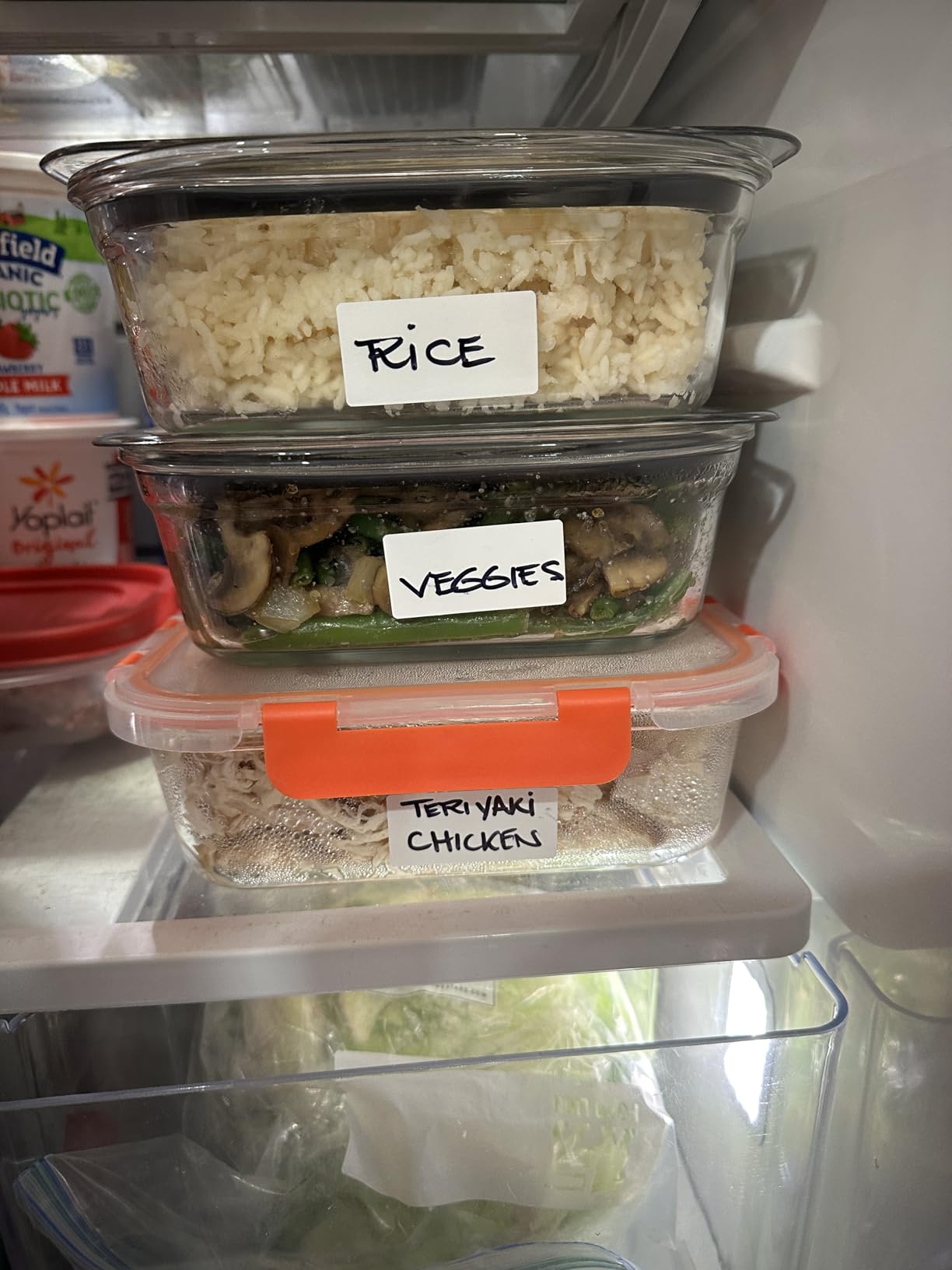 Rubbermaid Brilliance Glass Food Storage Containers, Assorted Sizes, Set of 9, BPA-Free, Leak-Proof, Clear customer photo 1