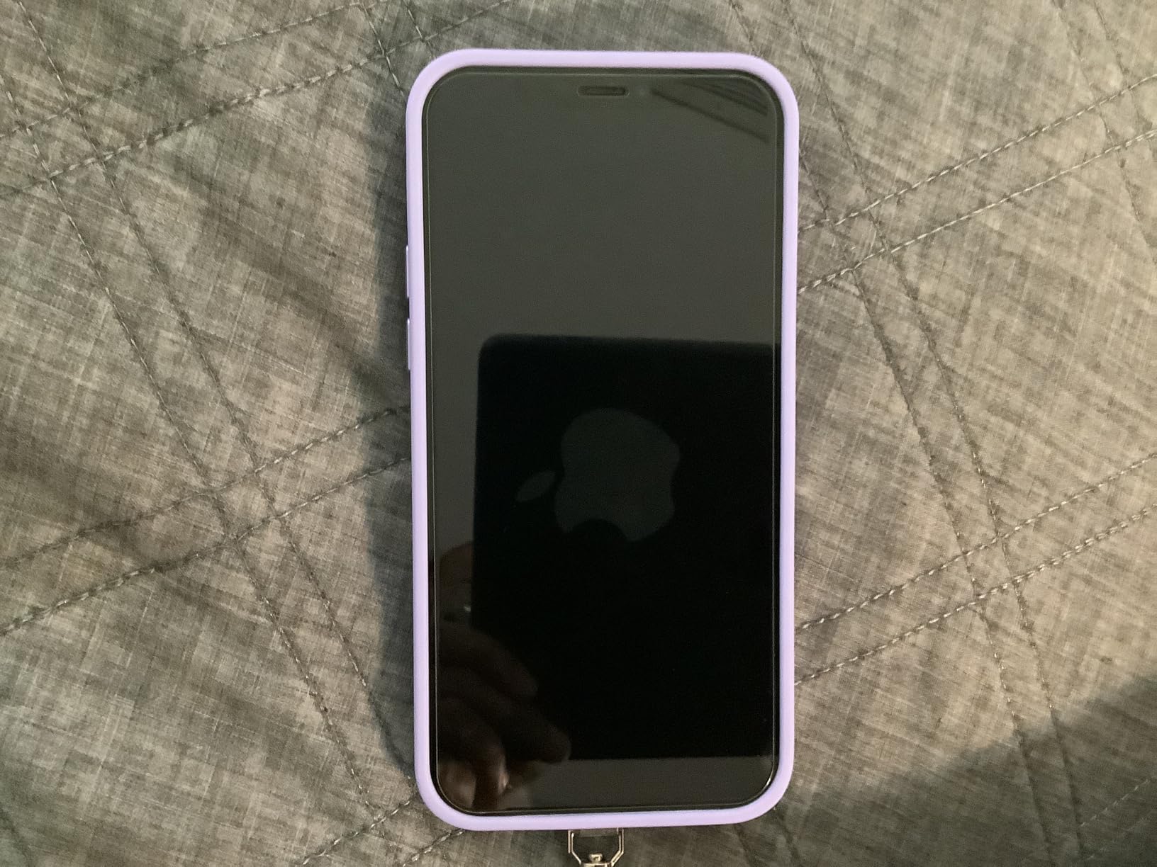 CANSHN Clear Compatible with iPhone 12 Case/iPhone 12 Pro Case [Military Drop Protection] Not Yellowing Shockproof Protective Cover Bumpers Slim Thin Phone Case 6.1 Inch - Customer Photo 2