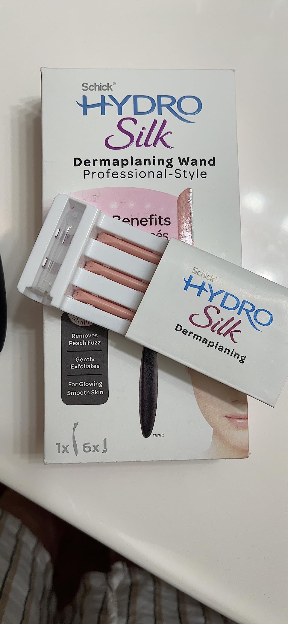Schick Hydro Silk Ultra Sensitive Razor for Women | Womens Razor for Sensitive Skin, 5 Blade Razors for Women, Womens Razors for Shaving, Includes 1 Handle & 5 Refills - Customer Photo 2