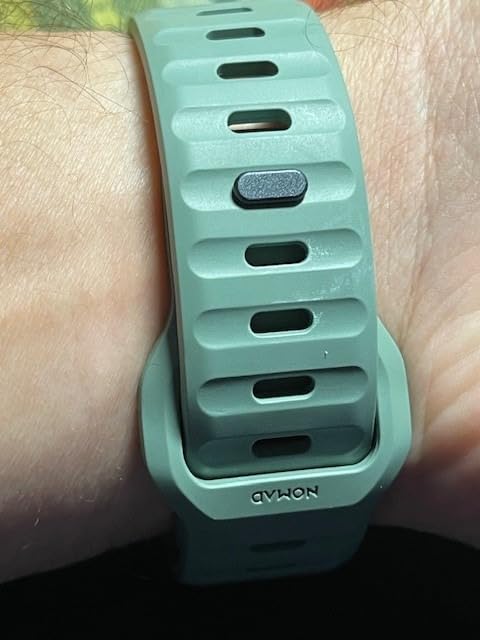 NOMAD | Sport Band for Apple Watch - 45mm | Black Apple watch ultra 2 band, Designed to give your Apple Watch a modern and athletic look for intense workouts and everyday wear, Compatible with New Series 11, Ultra 1-3, Series 1-10, and SE Customer Review NOMAD | Sport Band for Apple Watch - 45mm | Black Apple watch ultra 2 band, Designed to give your Apple Watch a modern and athletic look for intense workouts and everyday wear, Compatible with New Series 11, Ultra 1-3, Series 1-10, and SE - Customer Photo 2