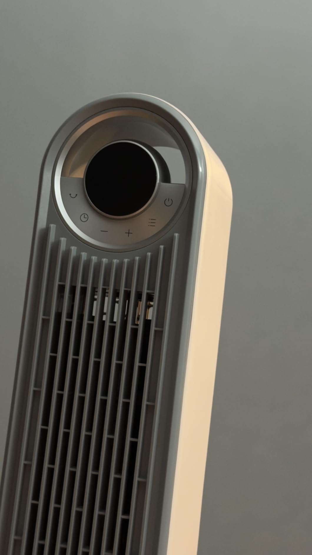 Dreo Tower Fan for Bedroom, Upgraded DC 9 Speeds 25dB Ultra-Quiet Floor Fan, 90° Oscillating Fans with 28ft/s Velocity, 12H Timer, Standing Fan, Bladeless Fan Powerful for Home Office Room Customer Review Dreo Tower Fan for Bedroom, Upgraded DC 9 Speeds 25dB Ultra-Quiet Floor Fan, 90° Oscillating Fans with 28ft/s Velocity, 12H Timer, Standing Fan, Bladeless Fan Powerful for Home Office Room - Customer Photo 2