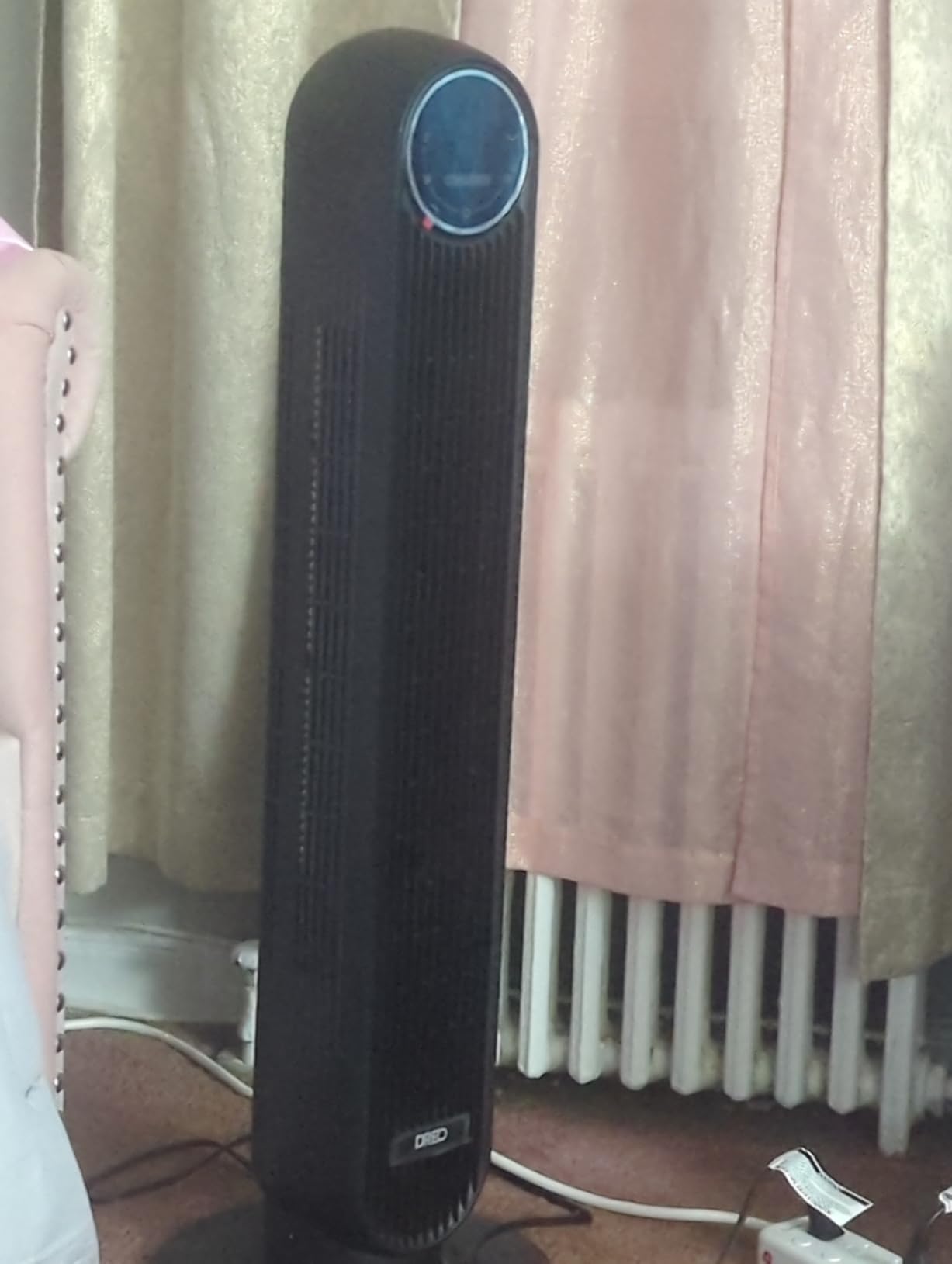 Dreo Tower Fan for Bedroom, 90° Oscillating Fans that Blow Cold Air, 5 Speeds, 4 Modes with 26ft/s Velocity, 12H & 28dB Quiet Timer, Remote, Touch, 40 Dreo Tower Fan for Bedroom, 90° Oscillating Fans that Blow Cold Air, 5 Speeds, 4 Modes with 26ft/s Velocity, 12H & 28dB Quiet Timer, Remote, Touch, 40