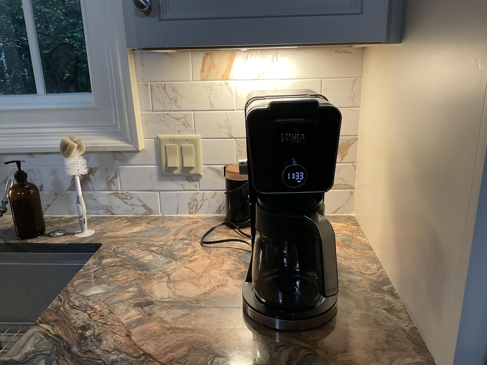 Ninja Drip Coffee Maker With K Cup Combo, DualBrew Pro Specialty Coffee System, Coffee Machine Compatible with K-Cup Pods, 12 Cup Single Serve Coffee Makers with Paper Filter, CFP301 Customer Review Ninja Drip Coffee Maker With K Cup Combo, DualBrew Pro Specialty Coffee System, Coffee Machine Compatible with K-Cup Pods, 12 Cup Single Serve Coffee Makers with Paper Filter, CFP301 - Customer Photo 1