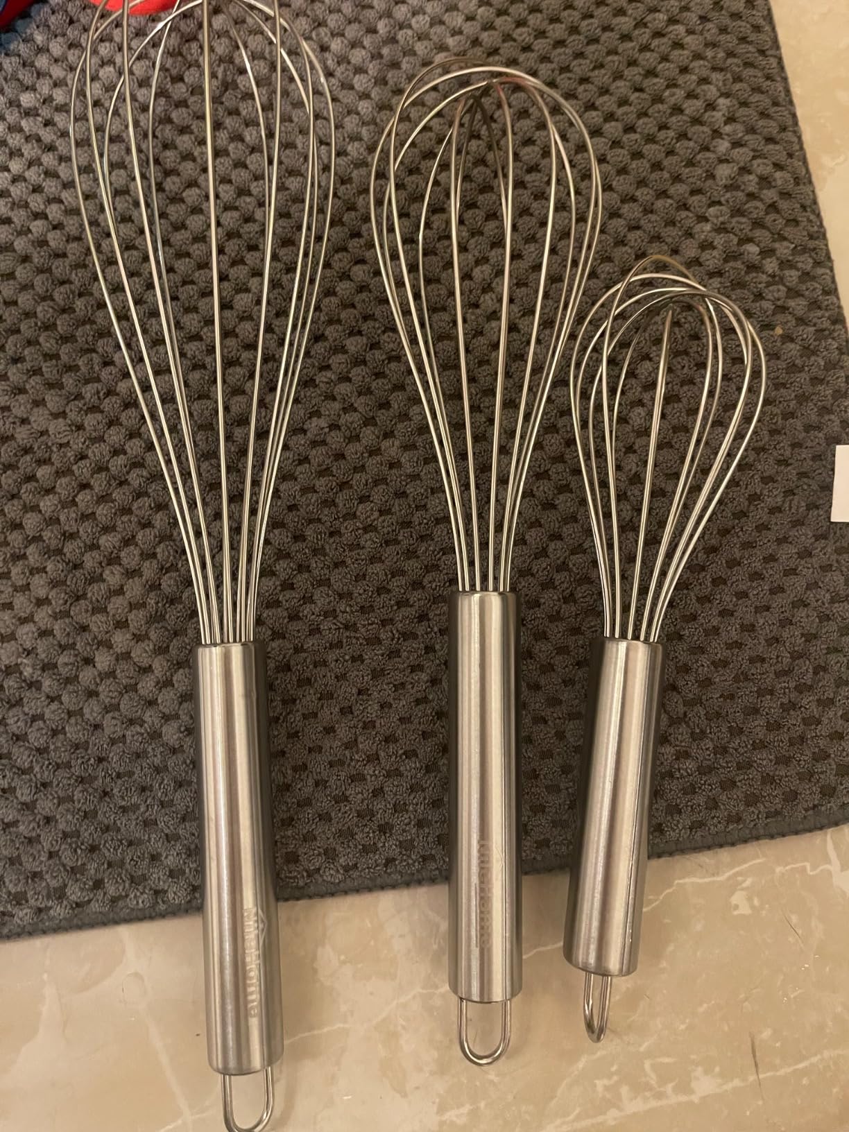 NileHome Stainless Steel Whisk Set 8