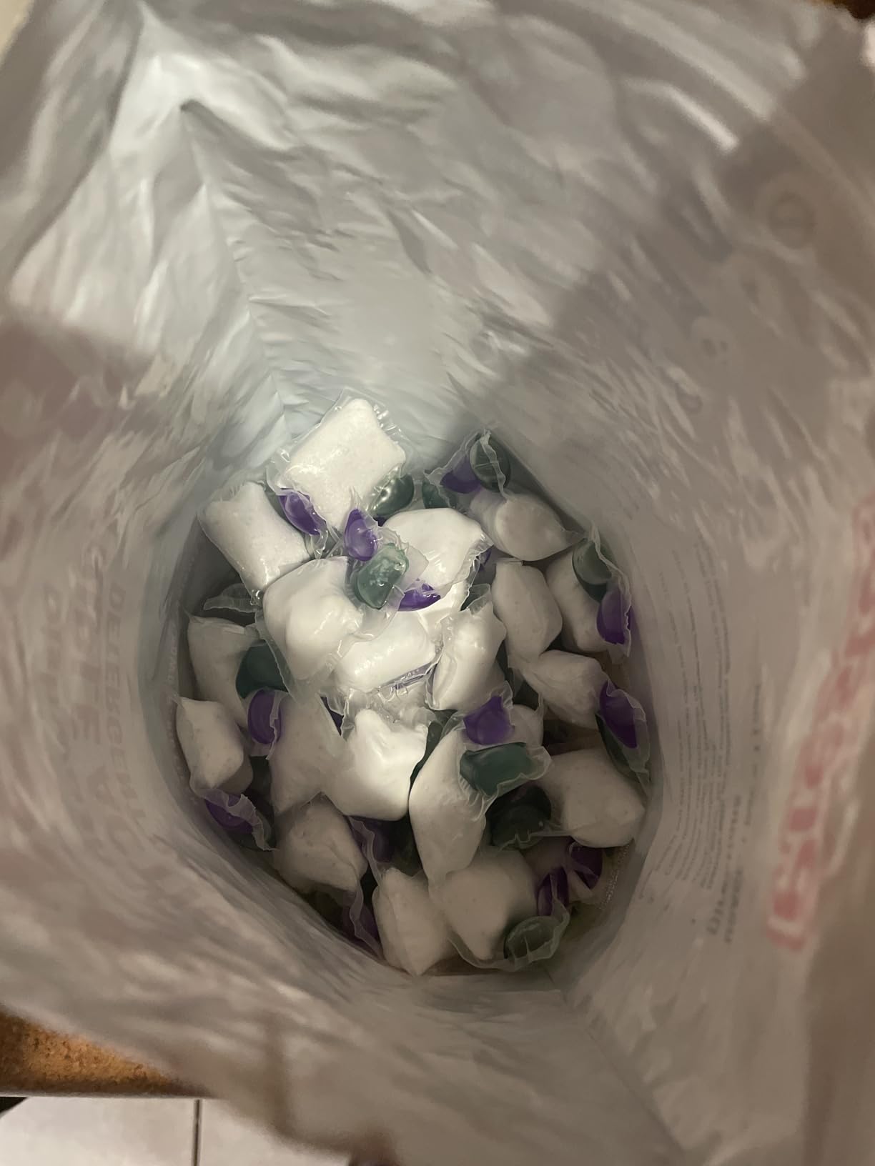 Amazon Brand - Presto! Triple Action Dishwasher Pacs, Anti-spotting, Fresh Scent, No Phosphates or Chlorine, 70 Count - Customer Photo 2