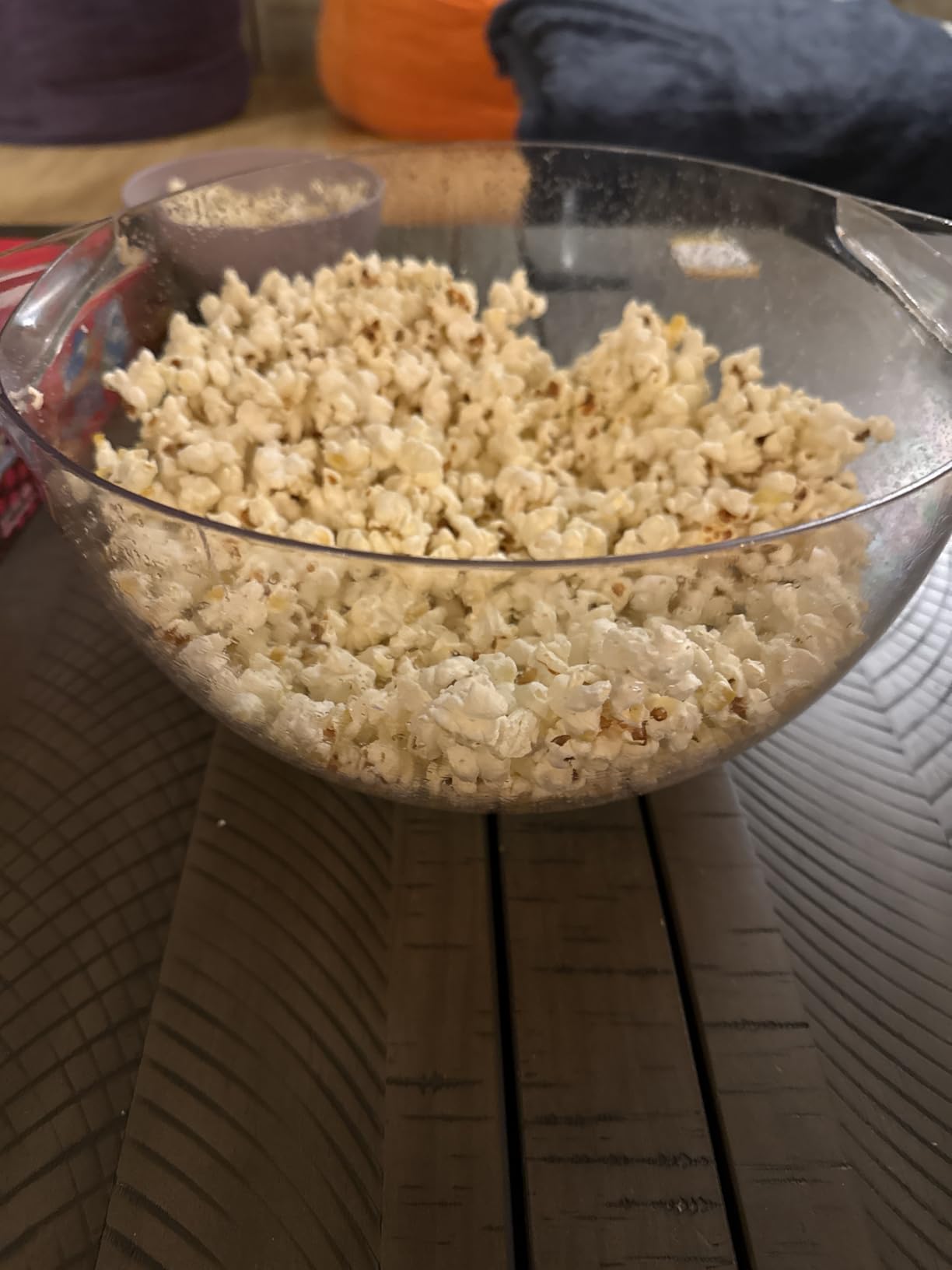Dash SmartStore Deluxe Stirring Popcorn Maker - Hot Oil Electric Popcorn Popper with Butter-Warming Tray, Clear Serving Bowl, Storage Lid & Measuring Cup - 24 Cups, Aqua Customer Review Dash SmartStore Deluxe Stirring Popcorn Maker - Hot Oil Electric Popcorn Popper with Butter-Warming Tray, Clear Serving Bowl, Storage Lid & Measuring Cup - 24 Cups, Aqua - Customer Photo 1