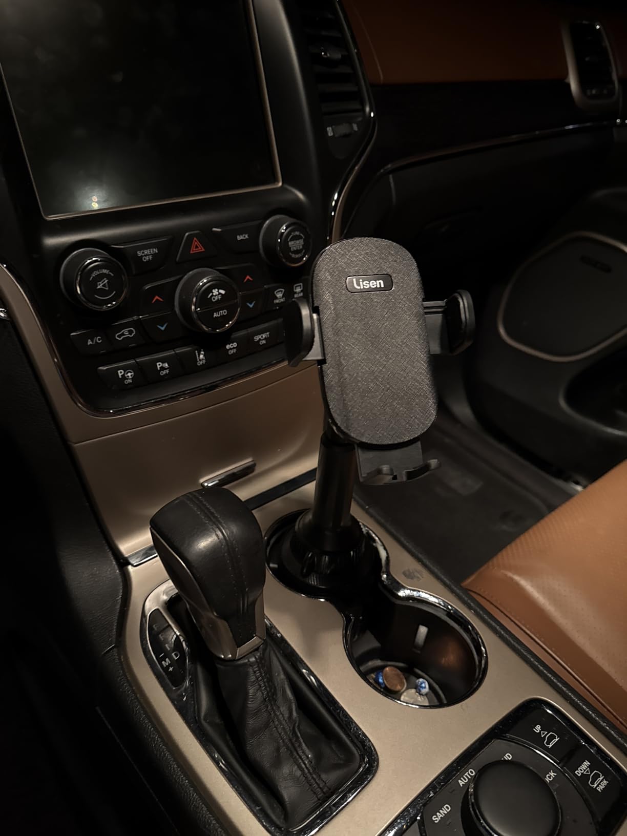 LISEN Cup Holder Phone Holder [No Shaking] Phone Holder for Car, 360° Adjustable iPhone Holder Valentines Day Gifts for Him Truck Jeep Golf for iPhone 17 Pro Max 16 15 14 Samsung S25 All 4-7'' Phone - Customer Photo 4