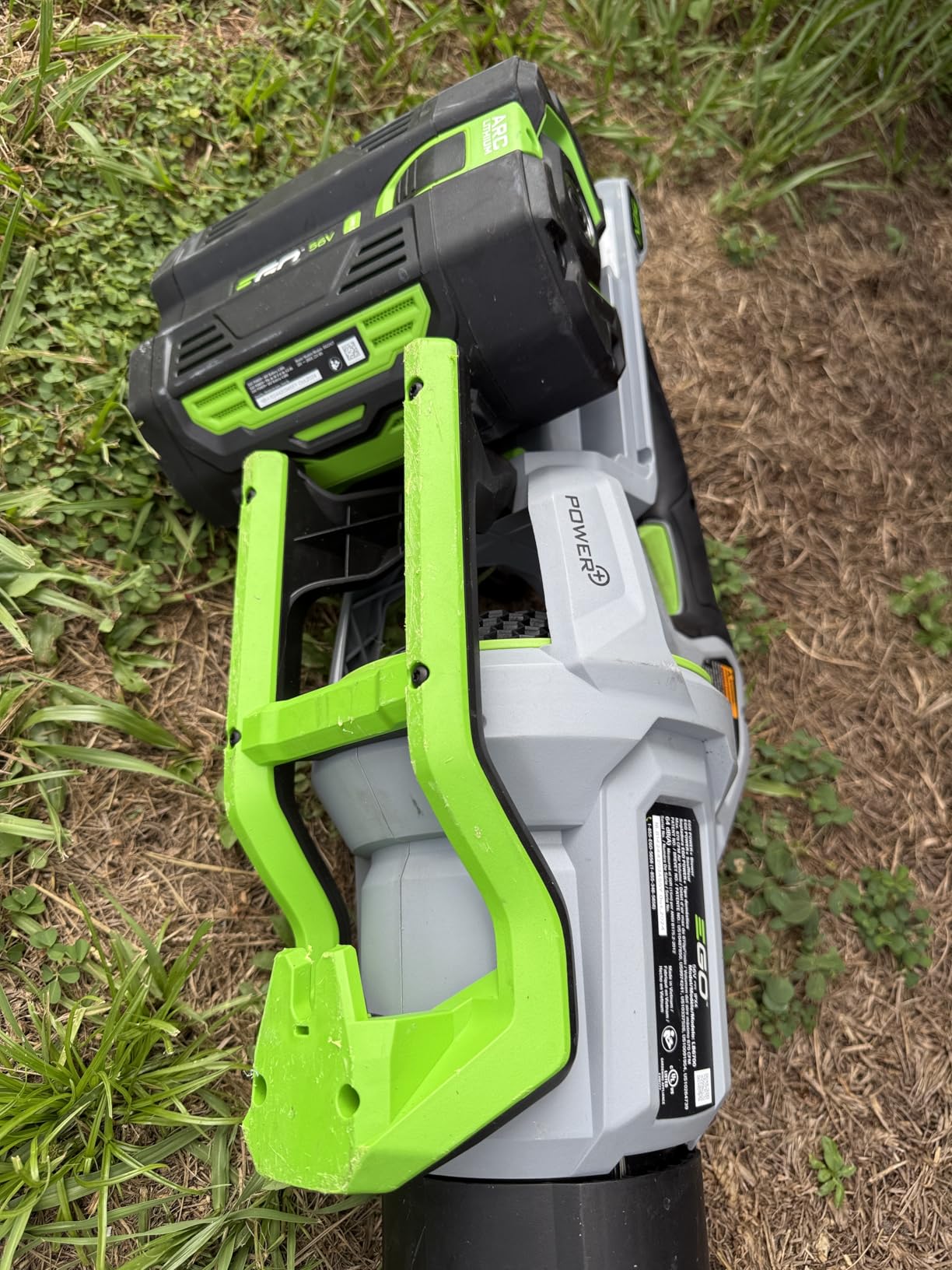 EGO POWER+ Leaf Blower, Cordless Electric 615 CFM, Includes 56V 2.5Ah Battery and Charger - LB6151 Customer Review EGO POWER+ Leaf Blower, Cordless Electric 615 CFM, Includes 56V 2.5Ah Battery and Charger - LB6151 - Customer Photo 5