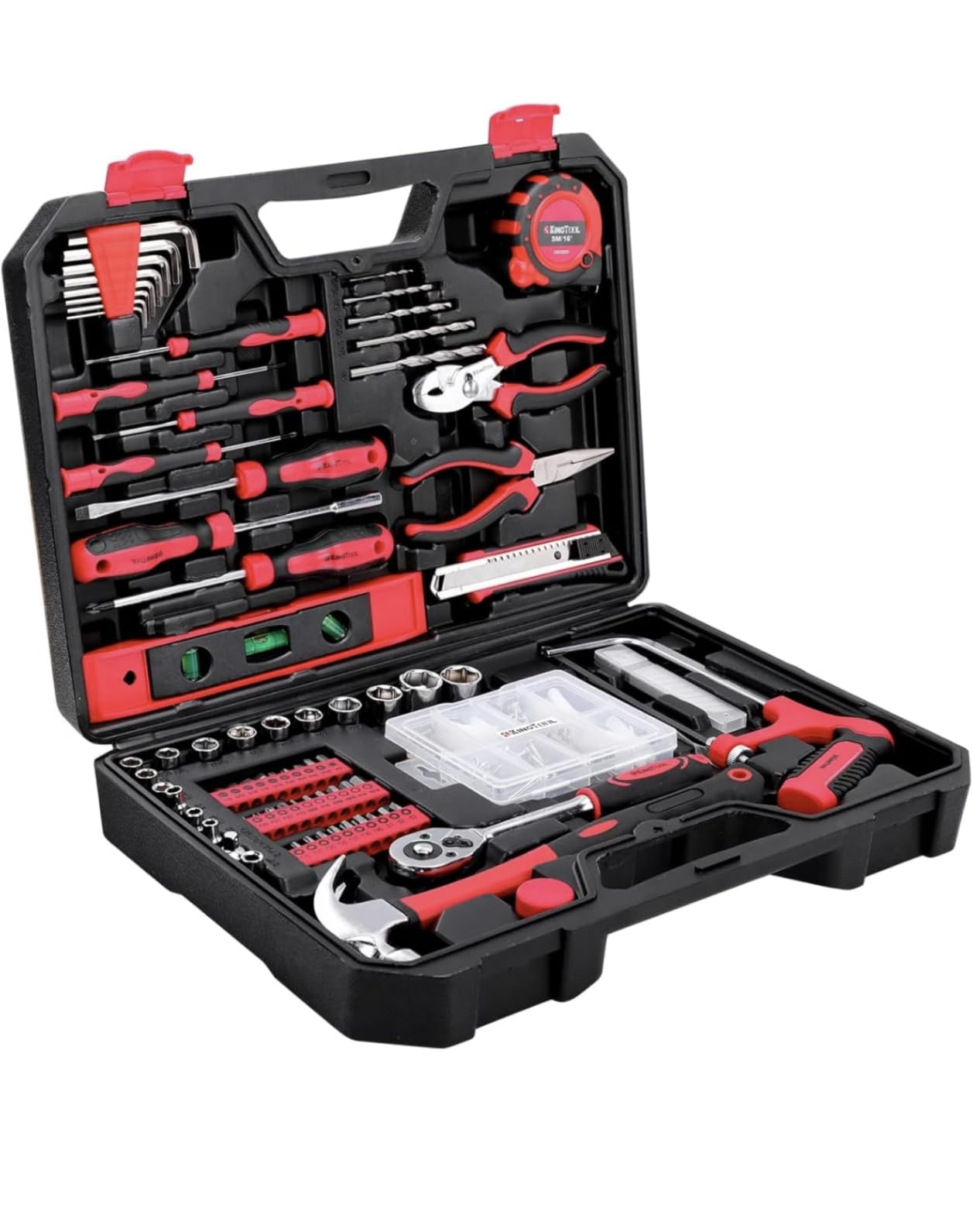 KingTool 325 Piece Home Repair Tool Kit, General Home/Auto Repair Tool Set, Toolbox Storage Case with Drawer, General Household Tool Kit - Perfect for Homeowner, Diyer, Handyman - Customer Photo 1