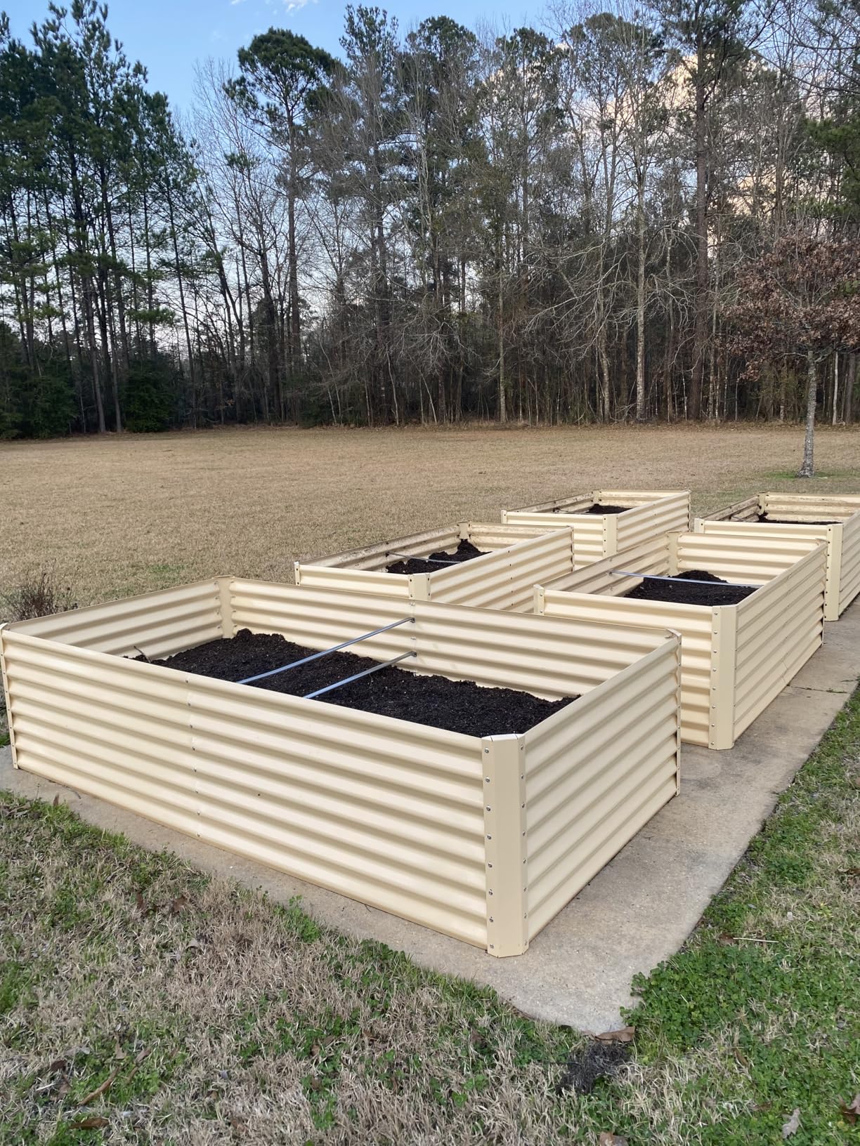 Best Choice Products 6x3x2ft Outdoor Metal Raised Garden Bed, Deep Root Box Planter for Vegetables, Flowers, Herbs, 269 Gallon Capacity, 100% Non Toxic Materials - Gray customer photo 2