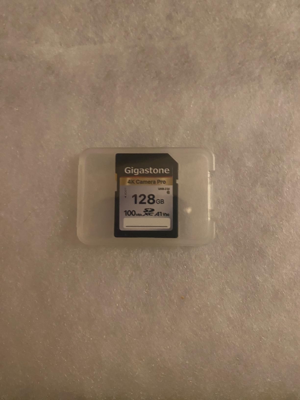 【5-Years Data Recovery】GIGASTONE 128GB SD Card, 4K Camera Pro, A1 V30 SDXC Memory Card 4K UHD Video Compatible with Canon Digital Camera, with 1 Mini Cases Customer Review 【5-Years Data Recovery】GIGASTONE 128GB SD Card, 4K Camera Pro, A1 V30 SDXC Memory Card 4K UHD Video Compatible with Canon Digital Camera, with 1 Mini Cases - Customer Photo 1