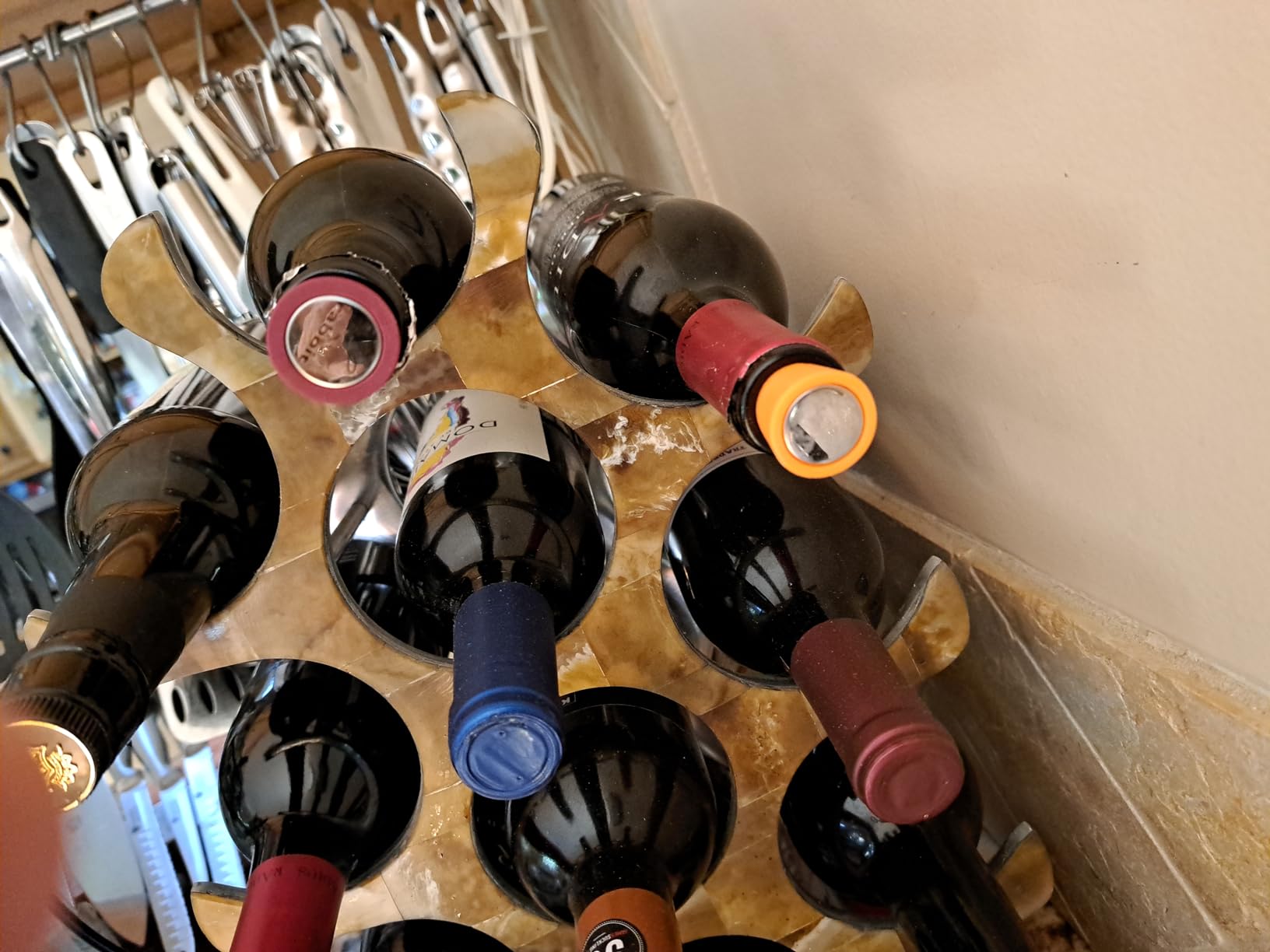 Wine Stoppers Beverage Bottle Sealer Soft Silicone Wine Bottle Stoppers Corks with Grip Top for Keeping Wine Champagne Fresh, 8 Pack Customer Review Wine Stoppers Beverage Bottle Sealer Soft Silicone Wine Bottle Stoppers Corks with Grip Top for Keeping Wine Champagne Fresh, 8 Pack - Customer Photo 1