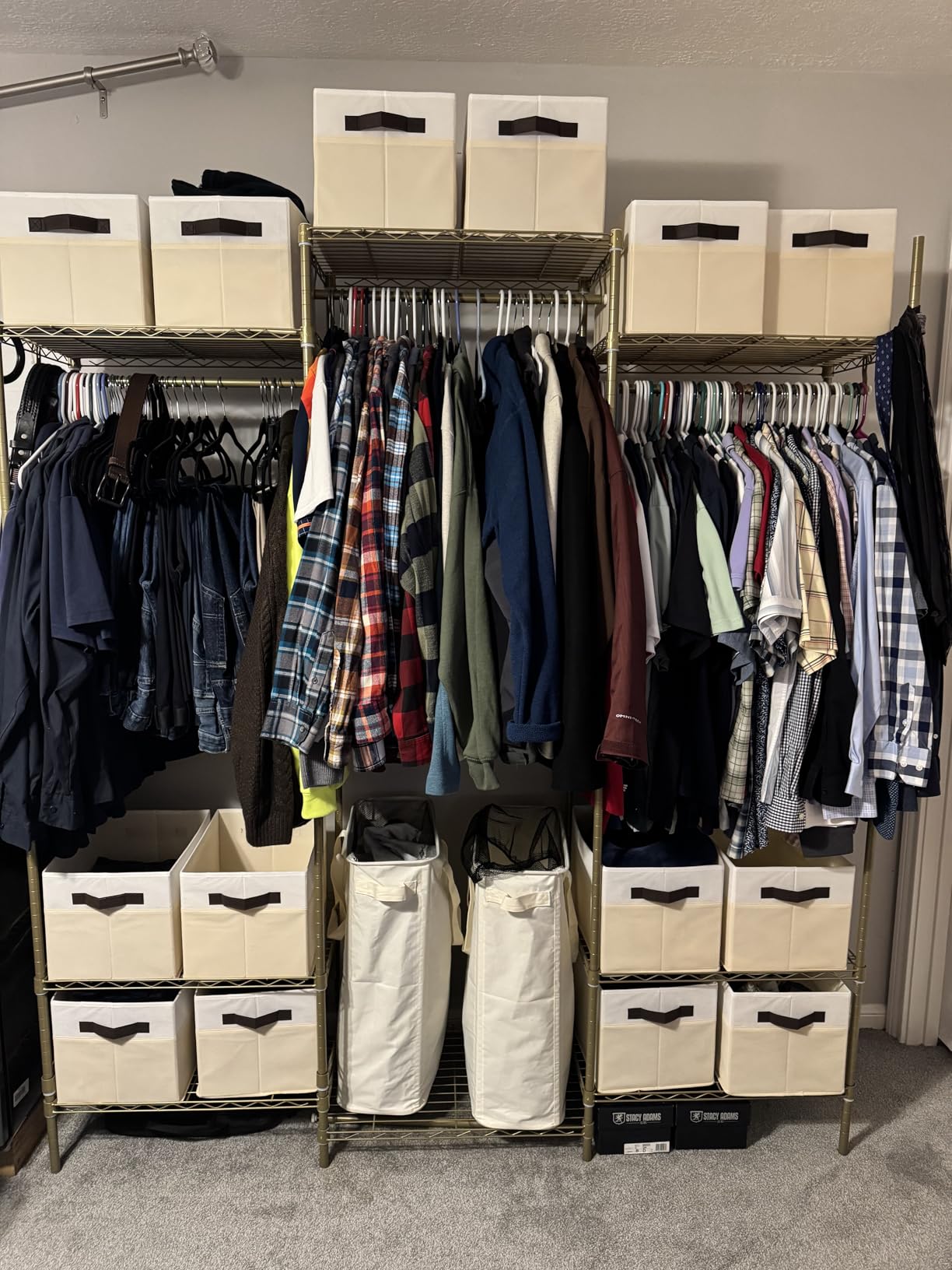 VIPEK V5 Portable Closet Wardrobe Heavy Duty Clothes Rack, Freestanding Clothing Rack with 4 Hang Rods & 8 Shelves, Adjustable Closet Racks, 68.9 VIPEK V5 Portable Closet Wardrobe Heavy Duty Clothes Rack, Freestanding Clothing Rack with 4 Hang Rods & 8 Shelves, Adjustable Closet Racks, 68.9