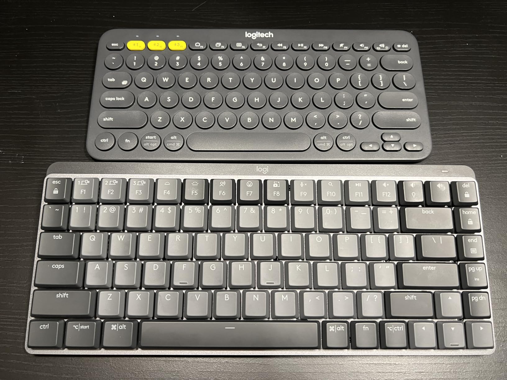 Logitech MX Mechanical Wireless Illuminated Keyboard Tactile - Graphite customer photo 2