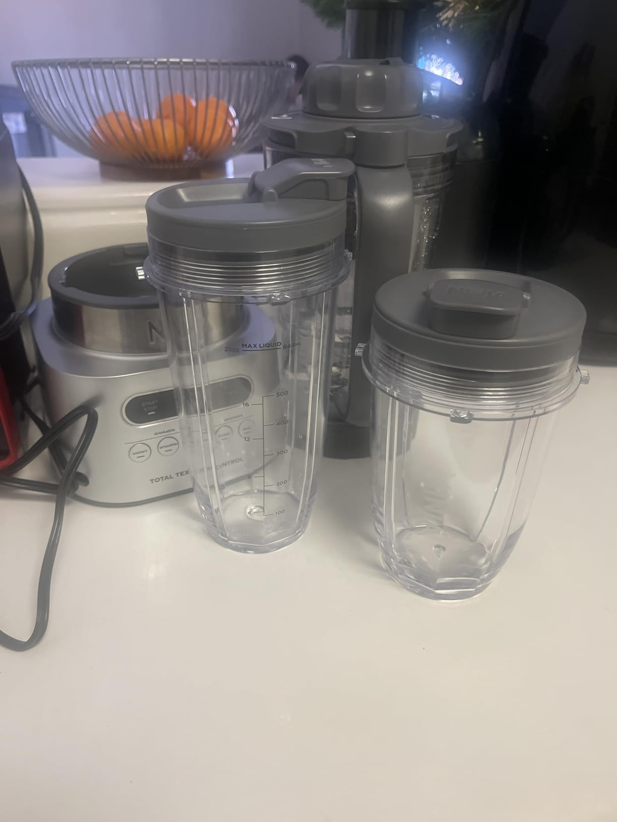 Ninja SS151 TWISTi Blender DUO, High-Speed 1600 WP Smoothie Maker & Nutrient Extractor* 5 Functions Smoothie, Spreads & More, smartTORQUE, 34-oz. Pitcher & (2) To-Go Cups, Gray Customer Review Ninja SS151 TWISTi Blender DUO, High-Speed 1600 WP Smoothie Maker & Nutrient Extractor* 5 Functions Smoothie, Spreads & More, smartTORQUE, 34-oz. Pitcher & (2) To-Go Cups, Gray - Customer Photo 2