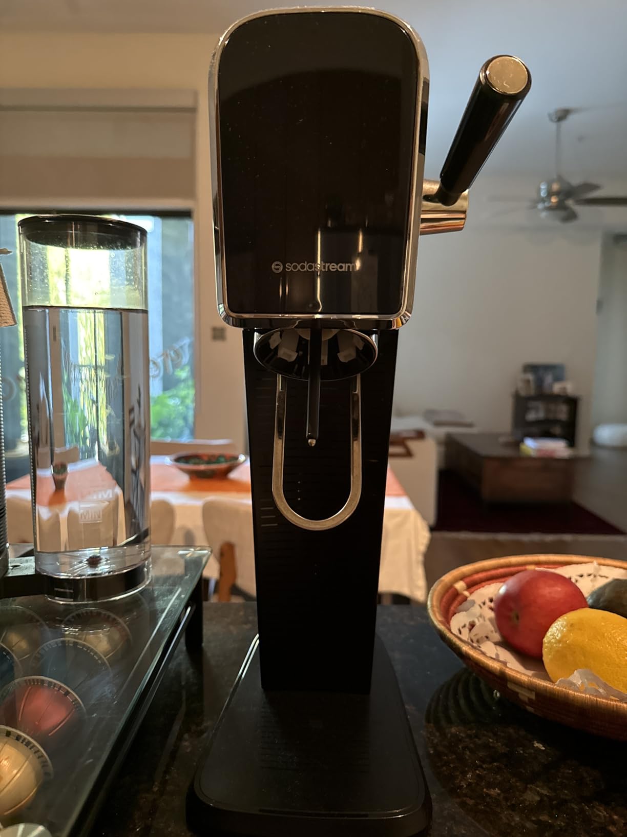 SodaStream - ART Sparkling Water Maker | VALUE BUNDLE | CQC CO2 system | Includes 2x CO2 Cylinders, 2x 32 Fl Oz Dishwasher Safe Bottles, 2x Bubly Flavor Drops | Combine with Pepsi Flavors | Black - Customer Photo 2