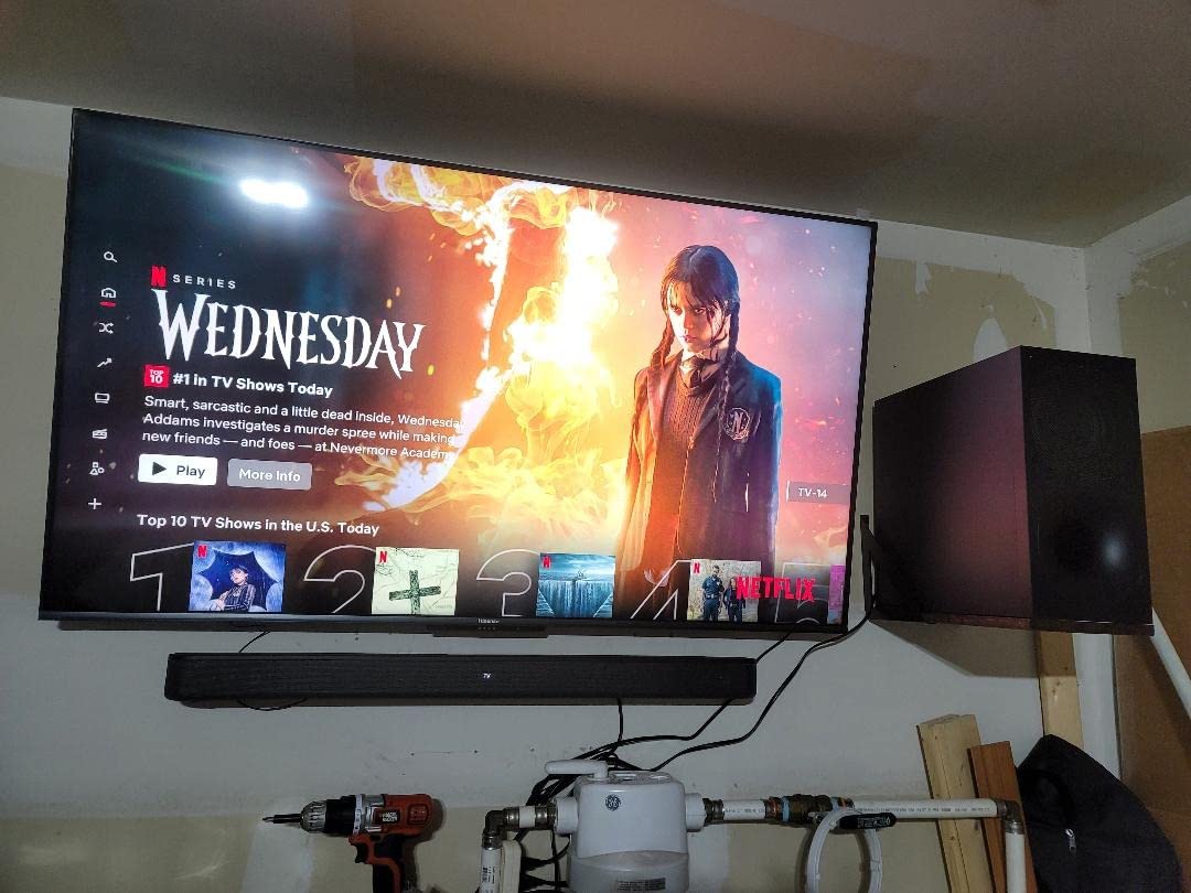 Sony HT-S400 2.1ch Soundbar with Powerful Wireless subwoofer, S-Force PRO Front Surround Sound, and Dolby Digital Customer Review Sony HT-S400 2.1ch Soundbar with Powerful Wireless subwoofer, S-Force PRO Front Surround Sound, and Dolby Digital - Customer Photo 1