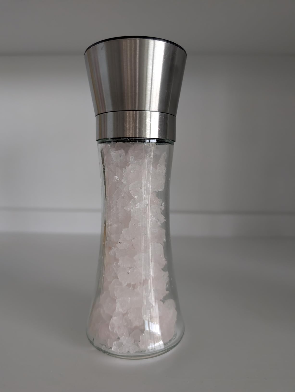 Premium Salt and Pepper Grinder Set of 2 - Two Refillable Stainless Steel Sea Salt & Spice Shakers with Adjustable Coarse Mills - Easy Clean Ceramic Grinders w/BONUS Silicone Funnel & Cleaning Brush Customer Review Premium Salt and Pepper Grinder Set of 2 - Two Refillable Stainless Steel Sea Salt & Spice Shakers with Adjustable Coarse Mills - Easy Clean Ceramic Grinders w/BONUS Silicone Funnel & Cleaning Brush - Customer Photo 2