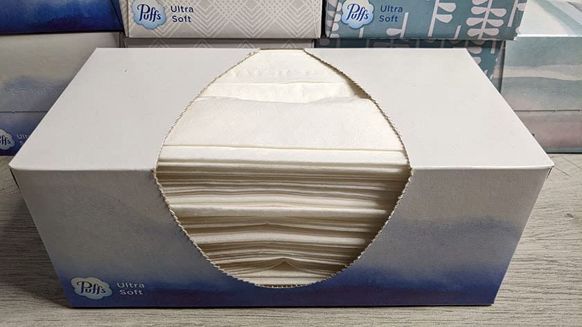 Puffs Ultra Soft Non-Lotion Facial Tissue, 8 Family Boxes, 124 Facial Tissues per Box Customer Review Puffs Ultra Soft Non-Lotion Facial Tissue, 8 Family Boxes, 124 Facial Tissues per Box - Customer Photo 2