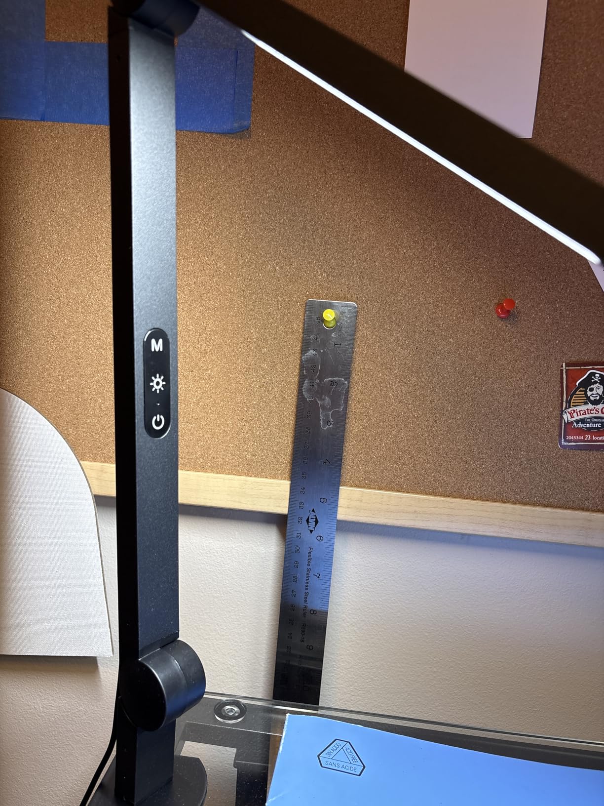LED Desk Lamp with Clamp, Architect Desk Lamp with Dual Light and Adjustable Swing Arm, Clip-on Eye-Care 4 CCT Modes & 5 Brightness Levels Table Light Modern Computer Lighting for Home Office Customer Review LED Desk Lamp with Clamp, Architect Desk Lamp with Dual Light and Adjustable Swing Arm, Clip-on Eye-Care 4 CCT Modes & 5 Brightness Levels Table Light Modern Computer Lighting for Home Office - Customer Photo 2