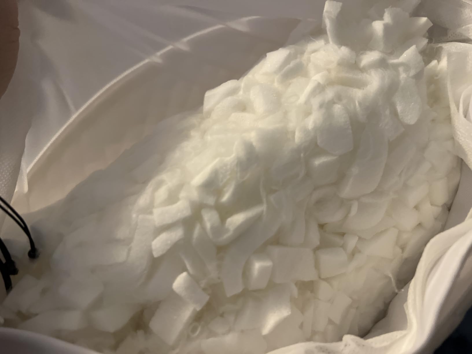 DreamyBlue Signature Adjustable Shredded Memory Foam Pillow Queen customer photo 2
