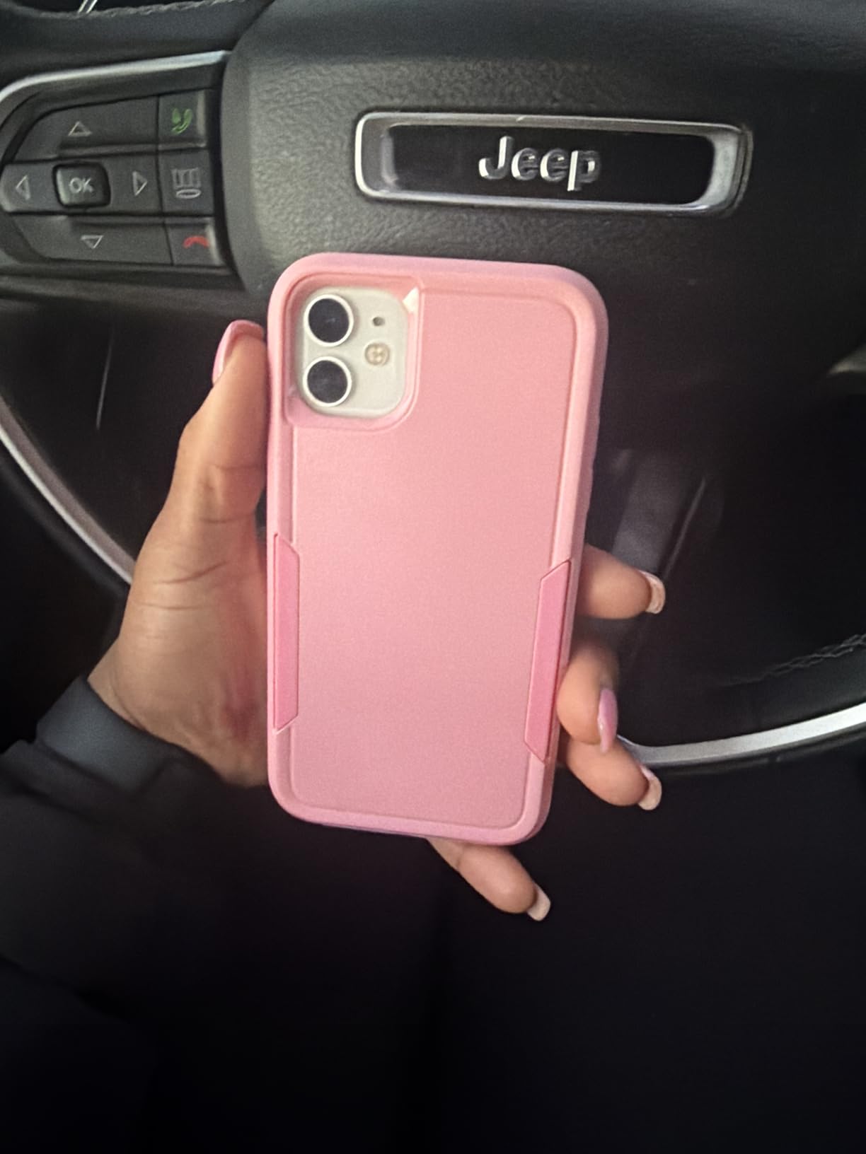 Compatible with iPhone 11 Case, Heavy Duty Protection Shockproof Dropproof Dustproof Anti-Scratch Phone Case Cover for 11 -Black - Customer Photo 1