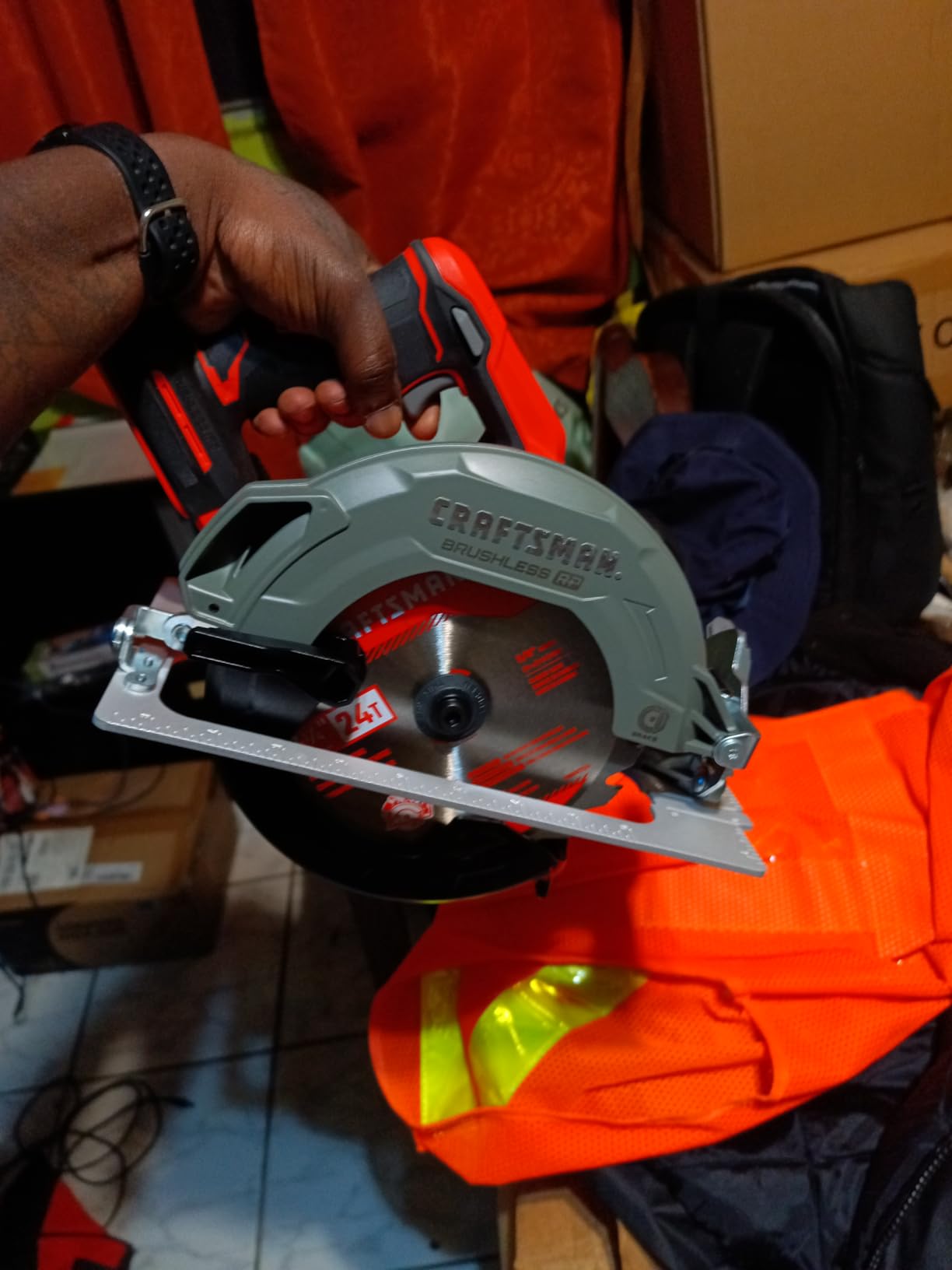CRAFTSMAN V20 RP Cordless Circular Saw, 7-1/4 inch, Bare Tool Only (CMCS551B) - Customer Photo 1