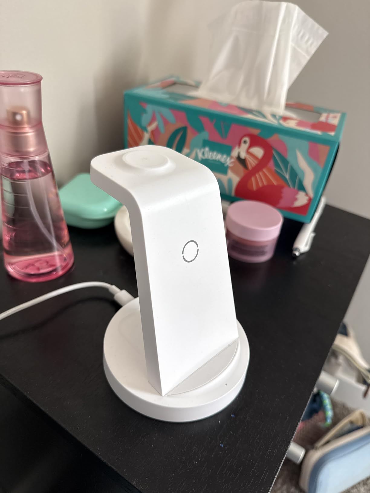 Anlmz 3 in 1 Charging Station for iPhone, Wireless Charger for iPhone 17 16e 16 15 14 13 12 11 X Pro Max & Apple Watch - Wireless Charging Station for AirPods 4 3 Pro - Customer Photo 4