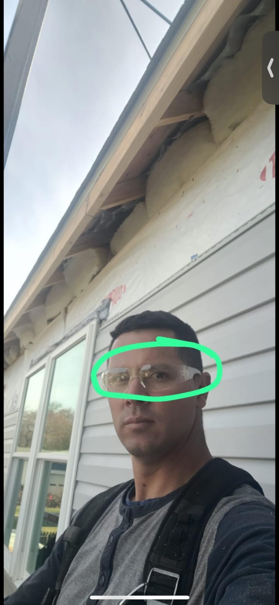 TICONN Clear Safety Glasses for Men, Safety Goggles with Scratch Impact Resistant Meets ANSI Z87.1 Standard Customer Review TICONN Clear Safety Glasses for Men, Safety Goggles with Scratch Impact Resistant Meets ANSI Z87.1 Standard - Customer Photo 2