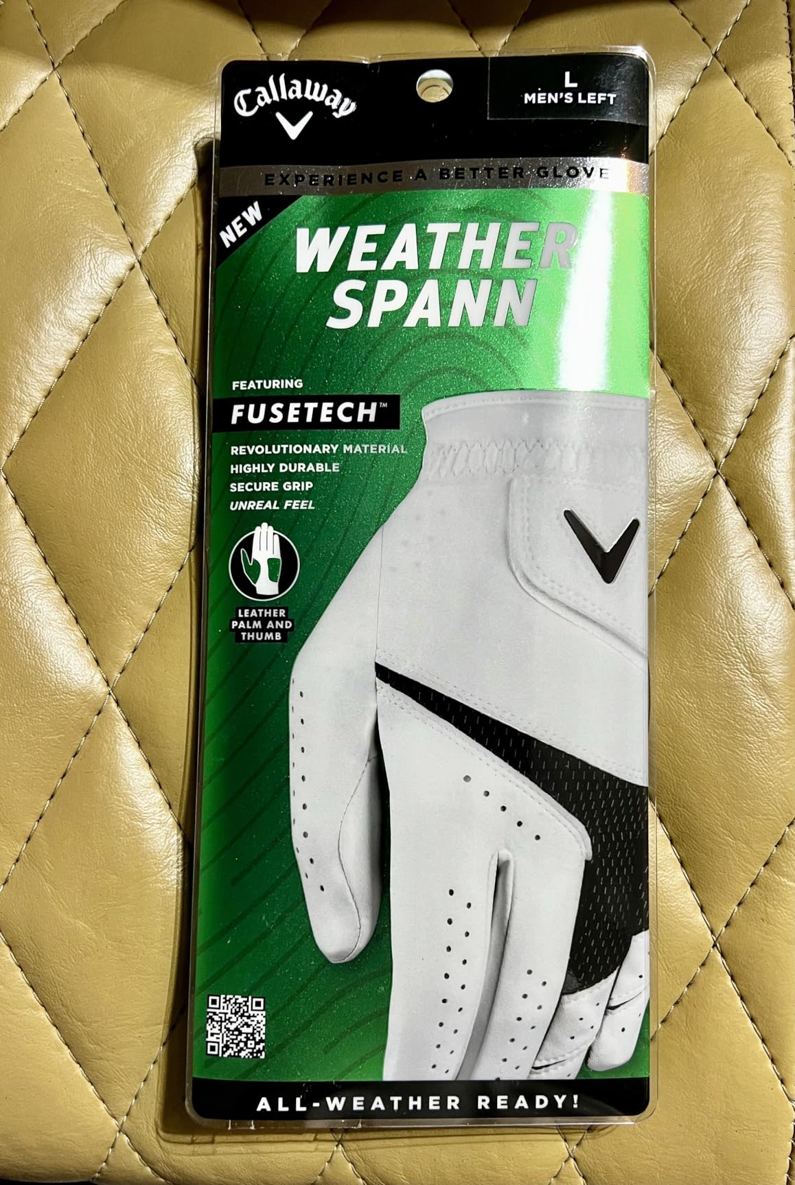 Callaway Golf Weather Spann Glove Customer Review Callaway Golf Weather Spann Glove - Customer Photo 4