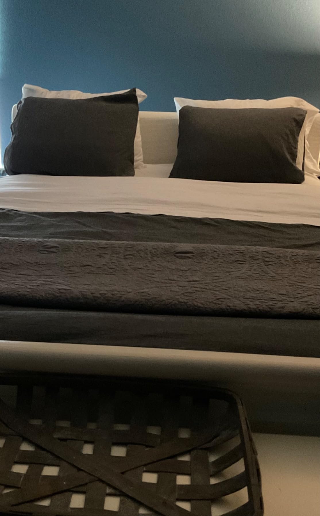 Bare Home Organic Cotton Flannel Sheet Set - Queen Size - 100% Cotton - Double Brushed for Extra Softness & Comfort - Customer Photo 2