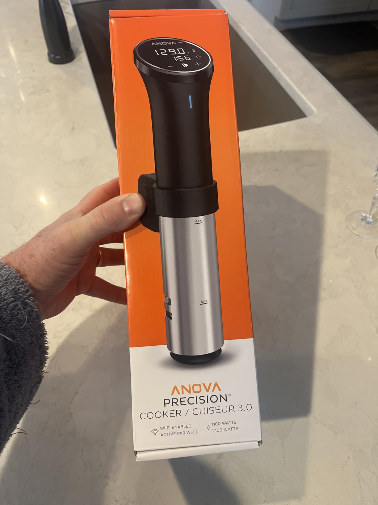 Anova Culinary Sous Vide Precision Cooker 3.0 (WiFi), 1100 Watts - Customer Photo 2