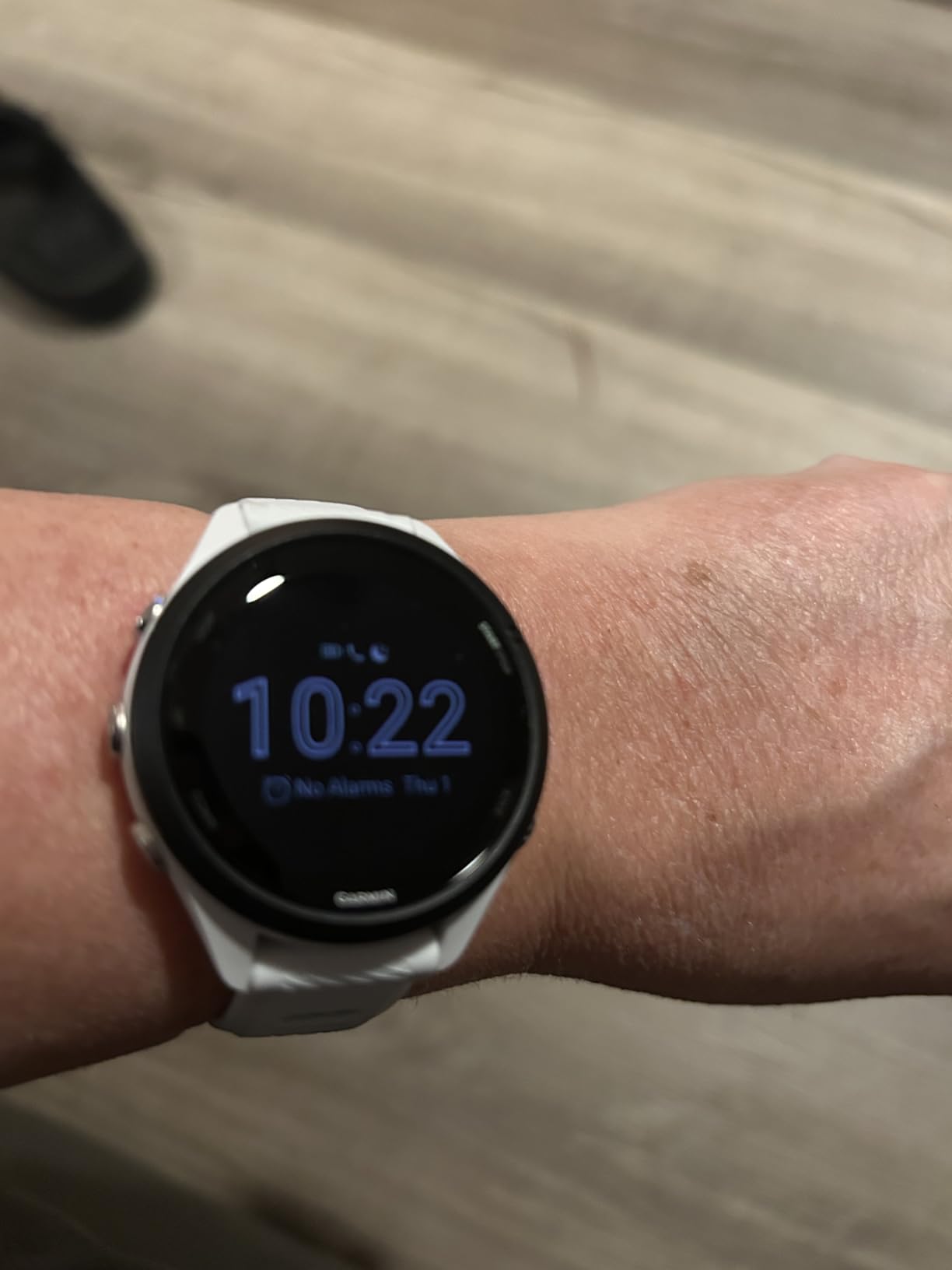Garmin Forerunner® 265, Running Smartwatch, 46mm, Black/Powder Gray | Advanced Training Metrics & Recovery Insights, Music On Your Wrist, Garmin Coach, Daily Suggested Workouts customer photo 2