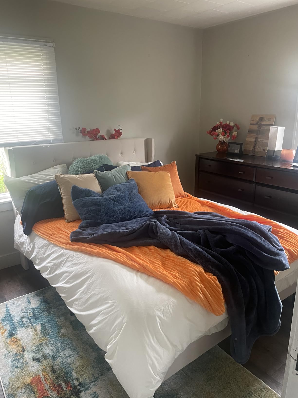 Brooklinen Luxury Percale Sheet Set - 4 Piece 100% Cotton Bed Sheets - 1 Fitted & 1 Flat Sheet, 2 Pillowcases - Cotton Percale Sheets for Hot Sleepers (Queen Size, White) - Customer Photo 1